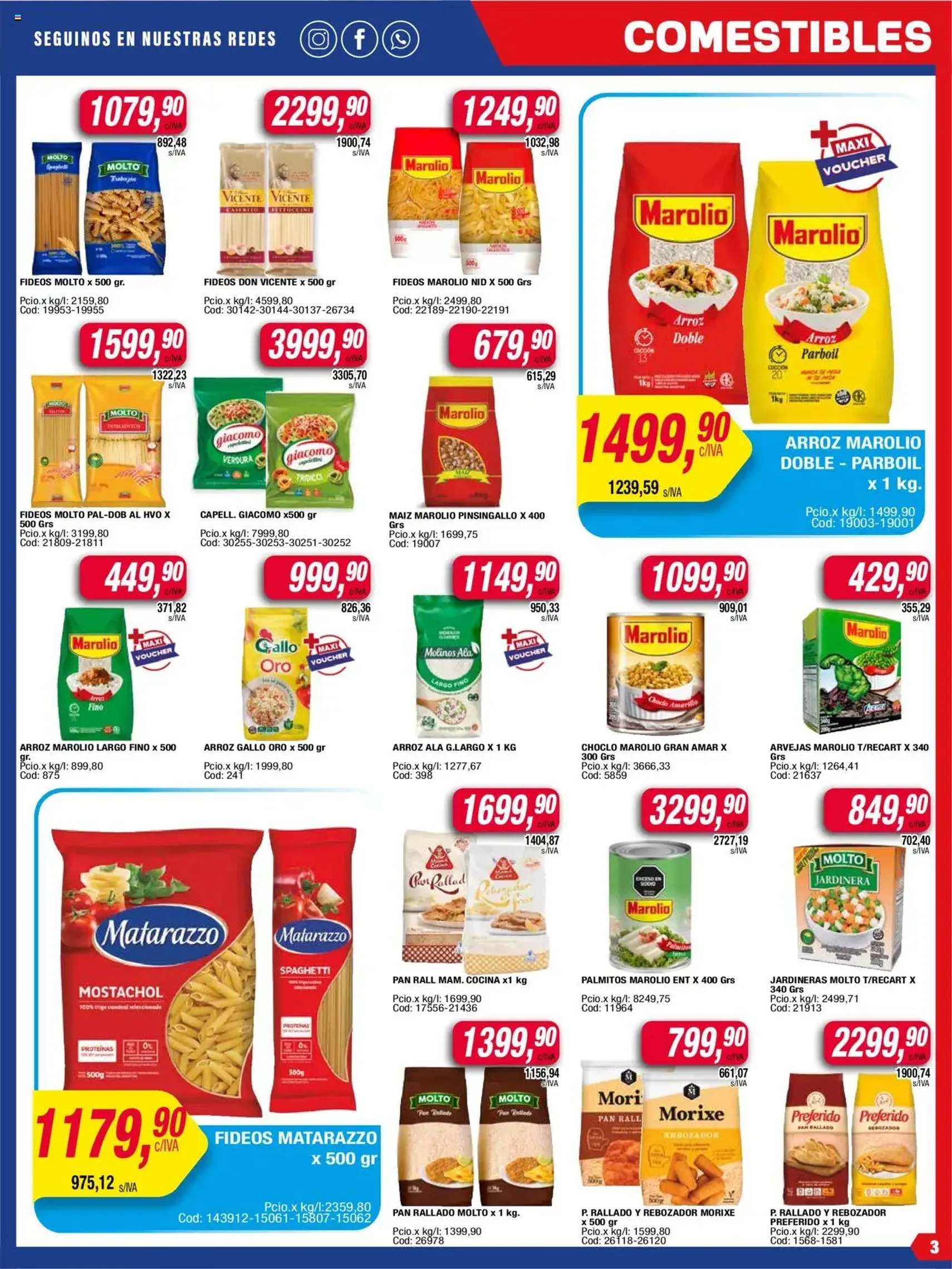 Maxiconsumo ofertas - folleto válido desde 11/08/2025 página 3 de 28 Maxiconsumo ofertas - folleto válido desde 11/08/2025 página 3 de 28