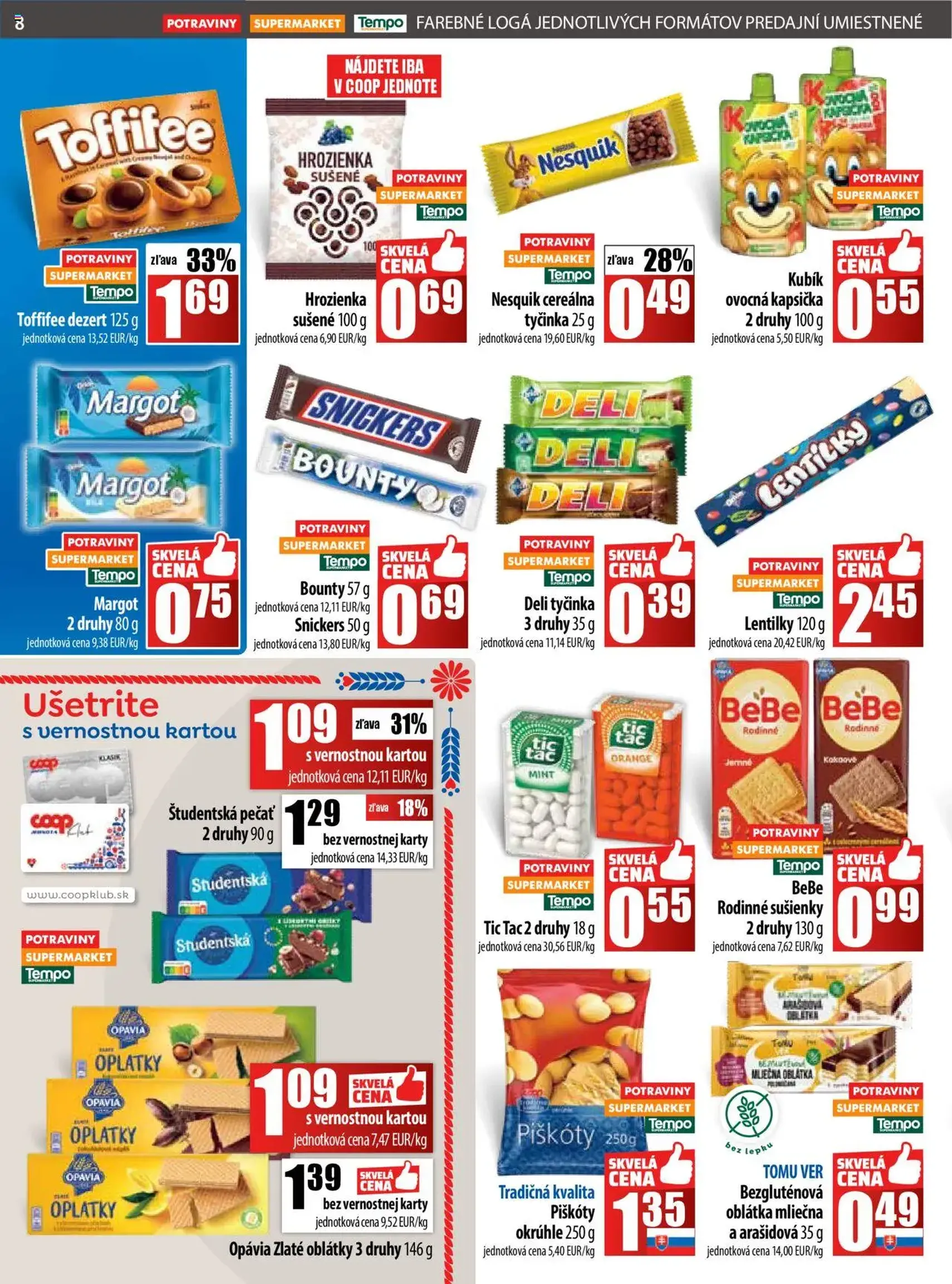 COOP Jednota leták - platný leták od 16.10.2025 strana 8 z 28 COOP Jednota leták - platný leták od 16.10.2025 strana 8 z 28
