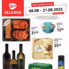 Catalog Selgros - Food - previzualizare cataloage valabilă începând cu 08.08.2025