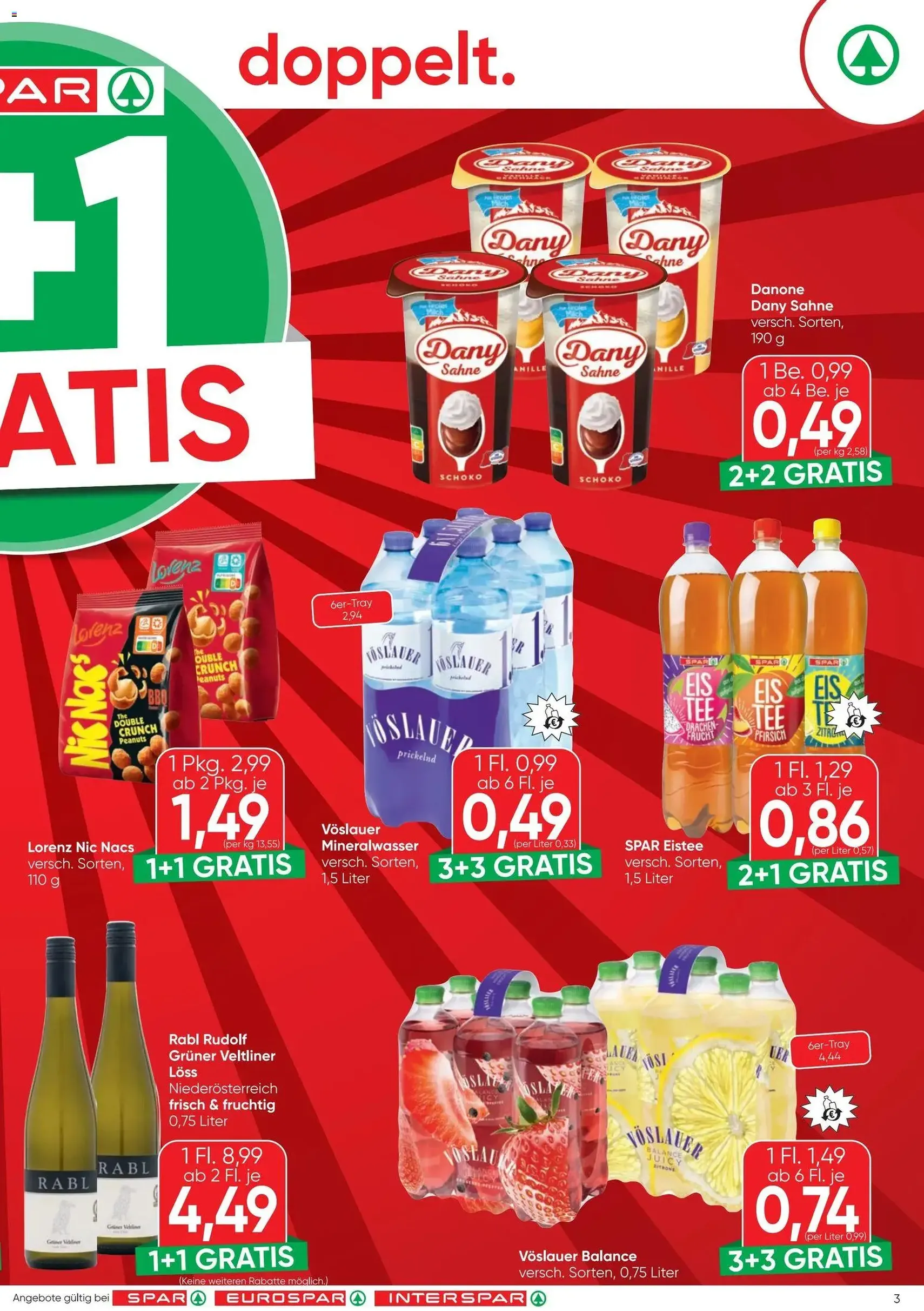 Spar - Flugblatt - Gültiger Prospekt ab 18.06.2026, Seite 3 von insgesamt 20