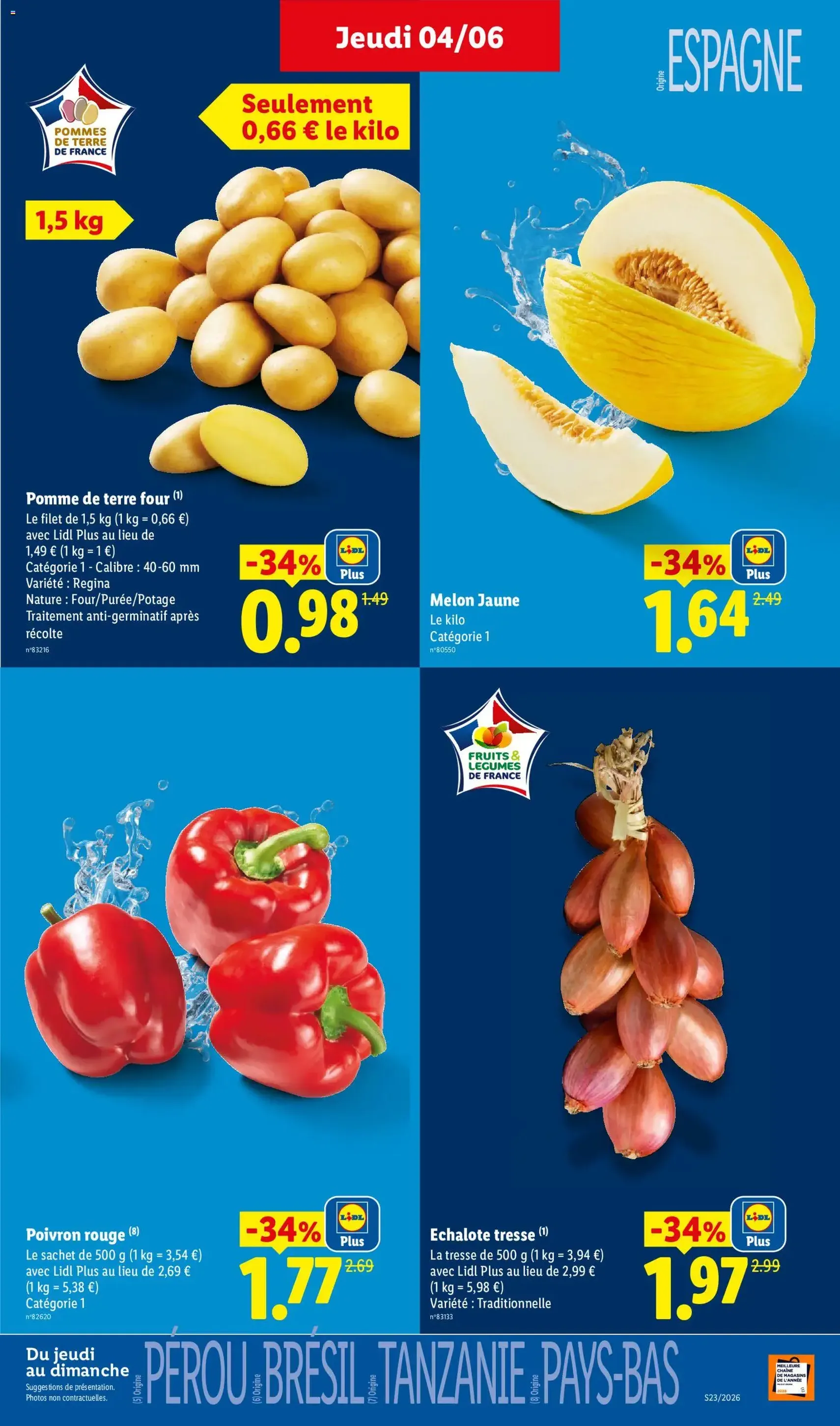 LIDL catalogue - brochure valable à partir du 04/06/2026, page 3 sur 60