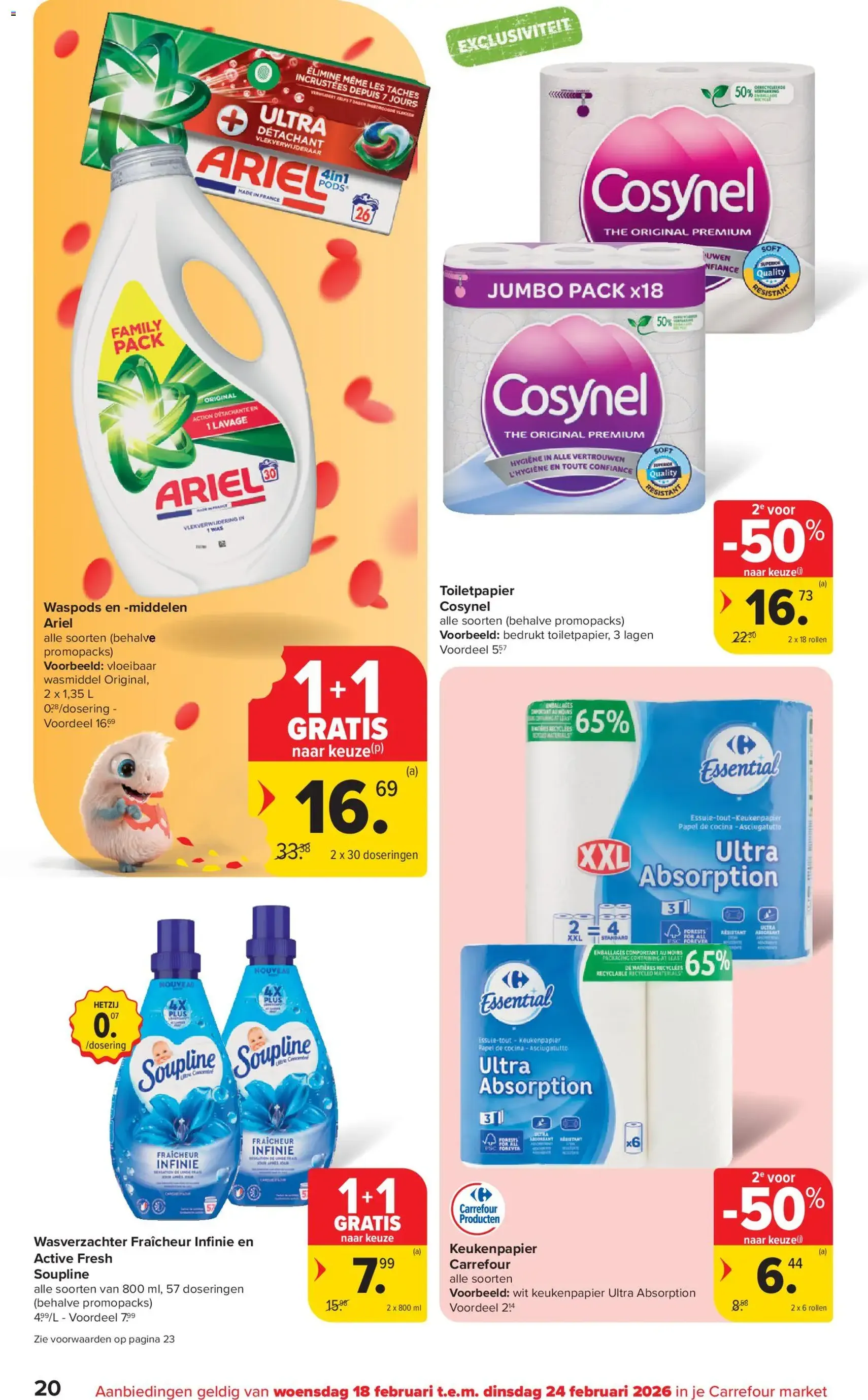 Carrefour market folder week 8 - geldige folder vanaf 18/02/2026 pagina 20 van 24