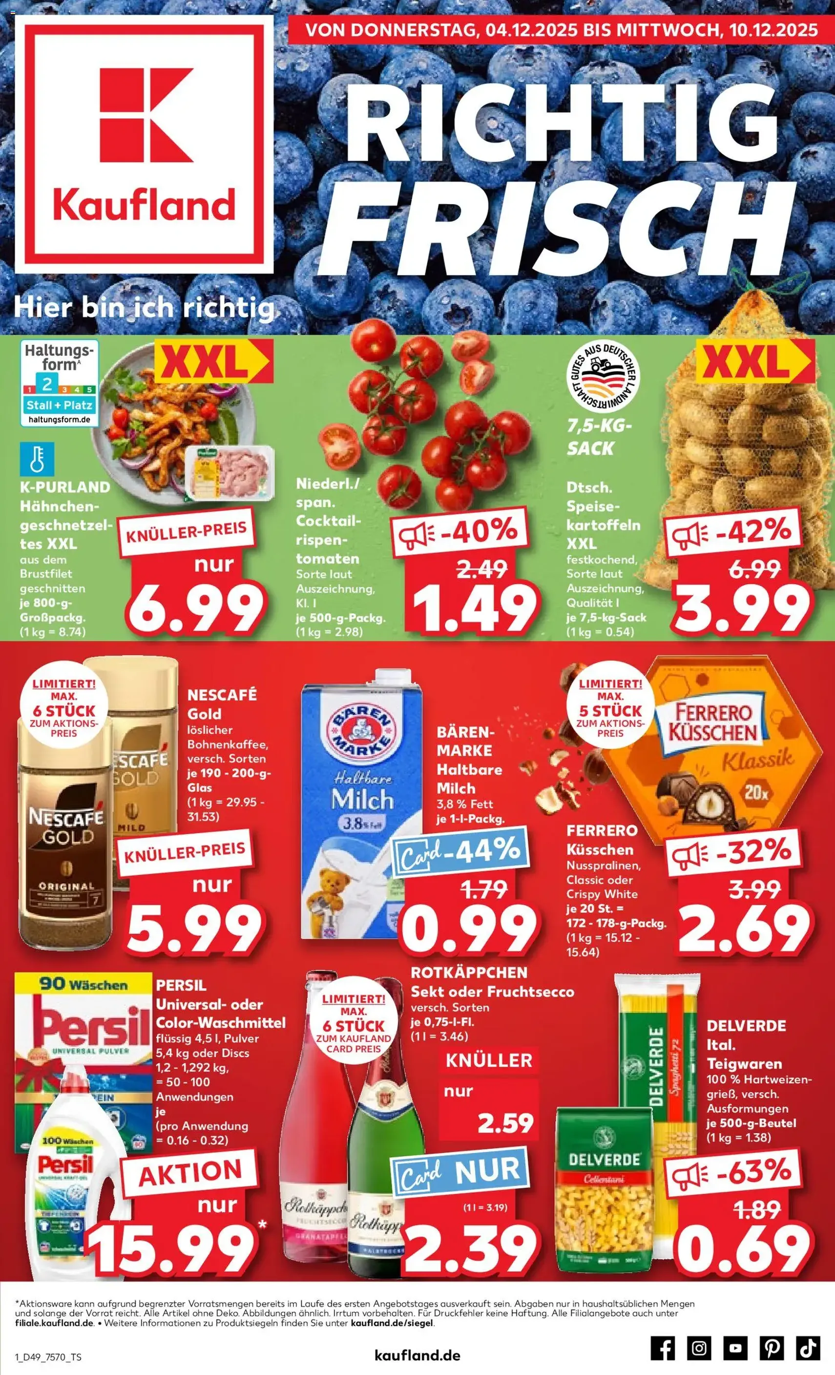 Kaufland DE - DE Folder Köln - geldige folder vanaf 04-12-2025 pagina 1 van 66