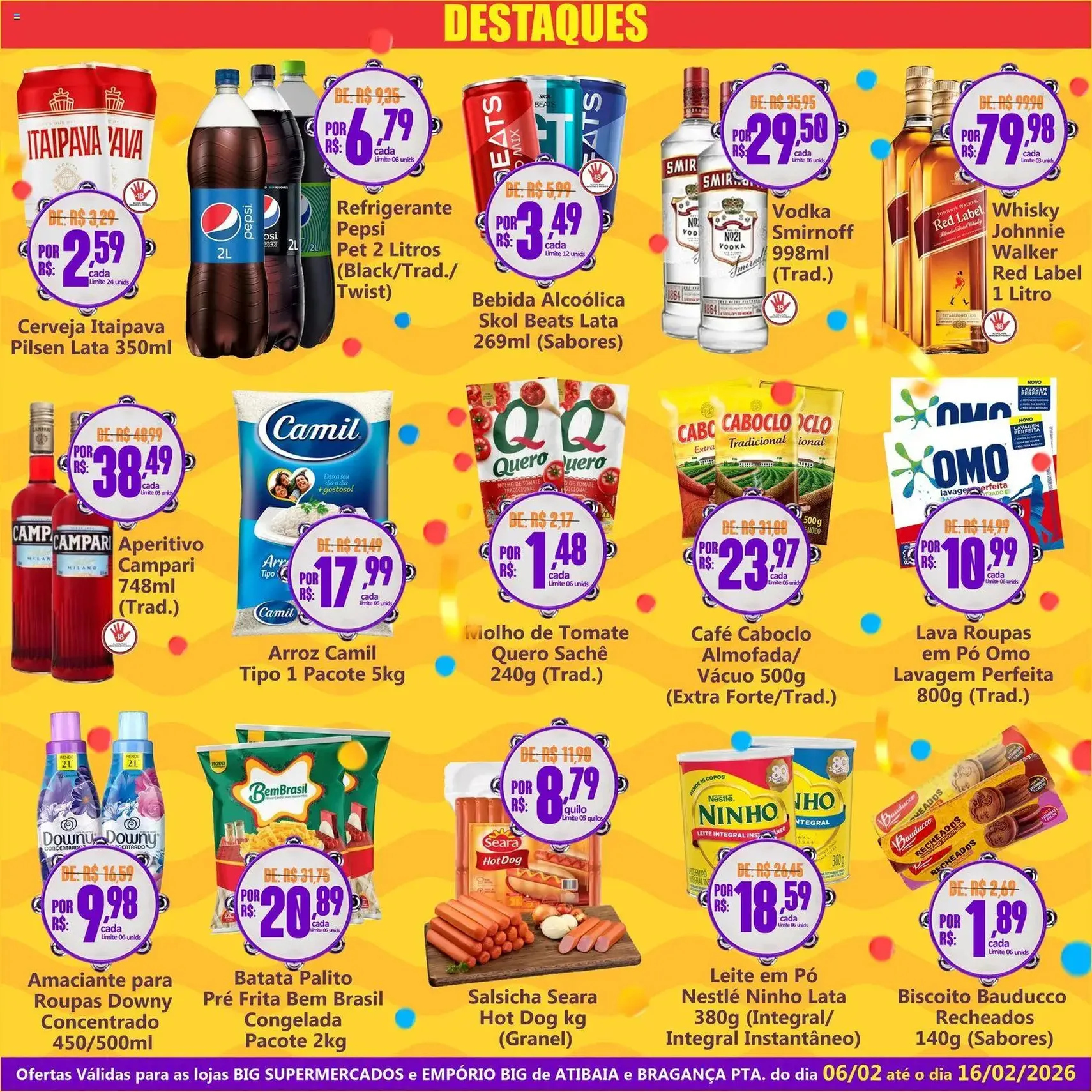 Big Supermercados - Ofertas da semana - folheto válido a partir de 06/02/2026 página 2 de 6