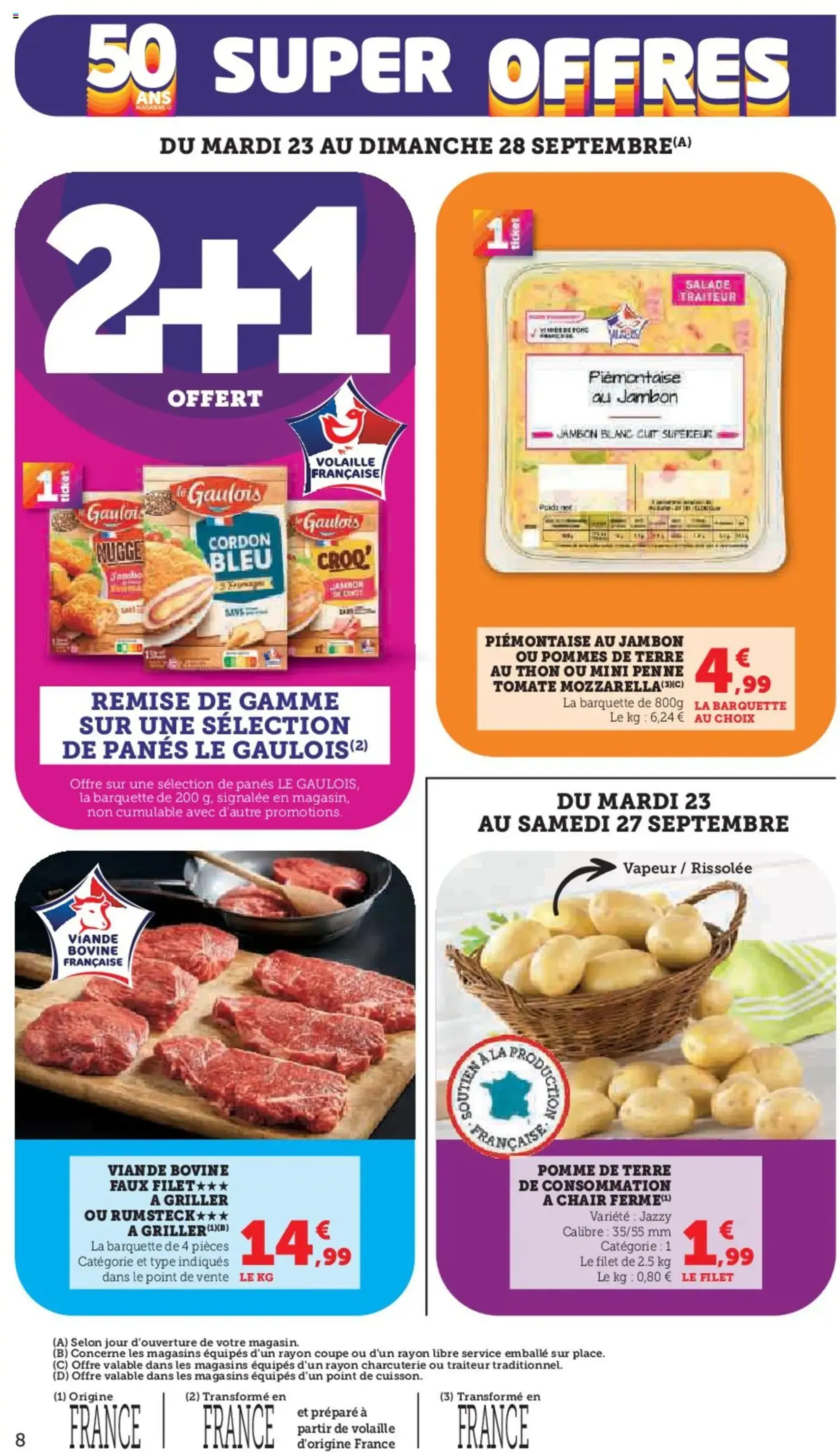 Hyper U catalogue - brochure valable à partir du 23/09/2025, page 8 sur 40