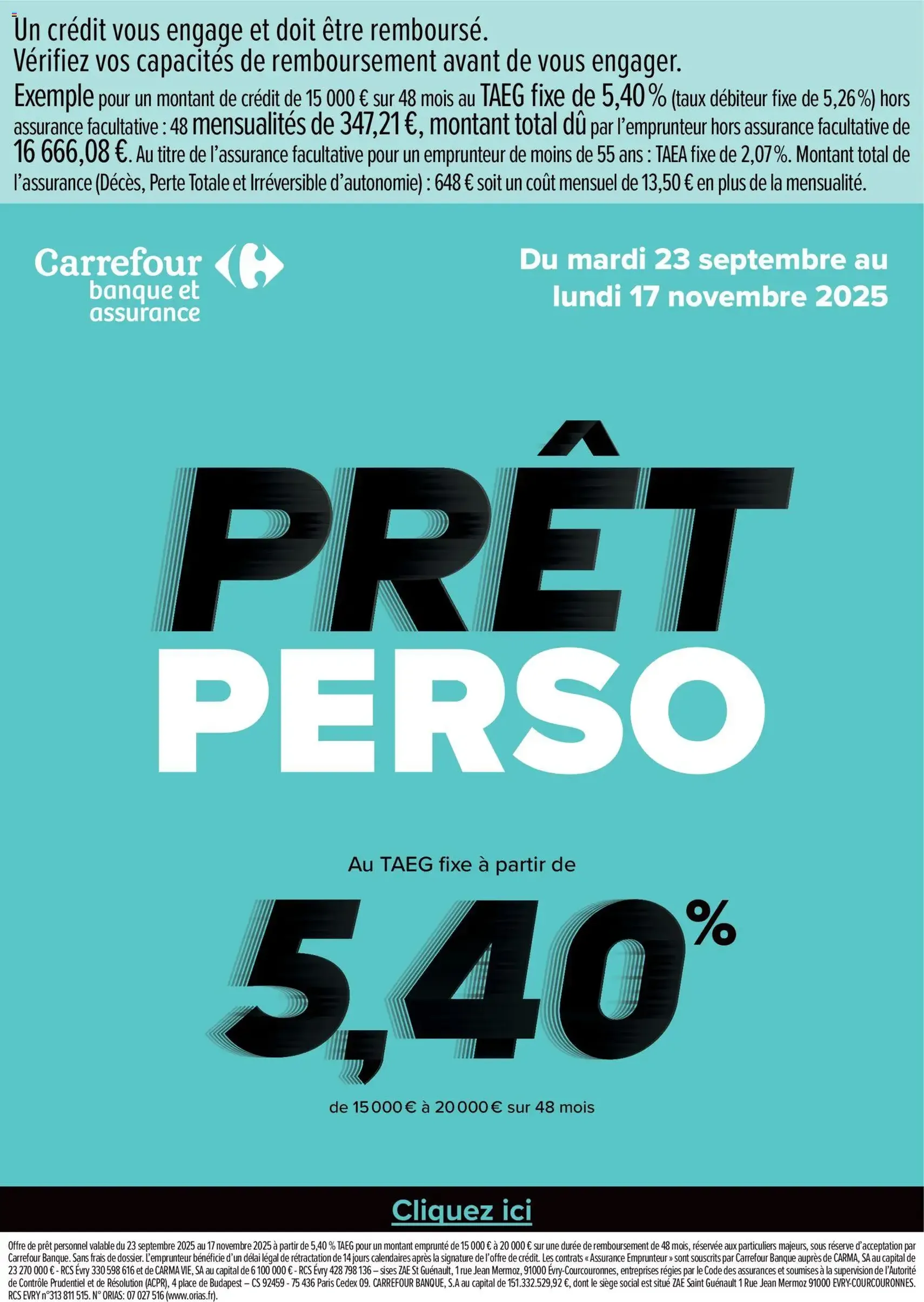 Carrefour catalogue semaine 44 - brochure valable à partir du 28/10/2025, page 72 sur 74