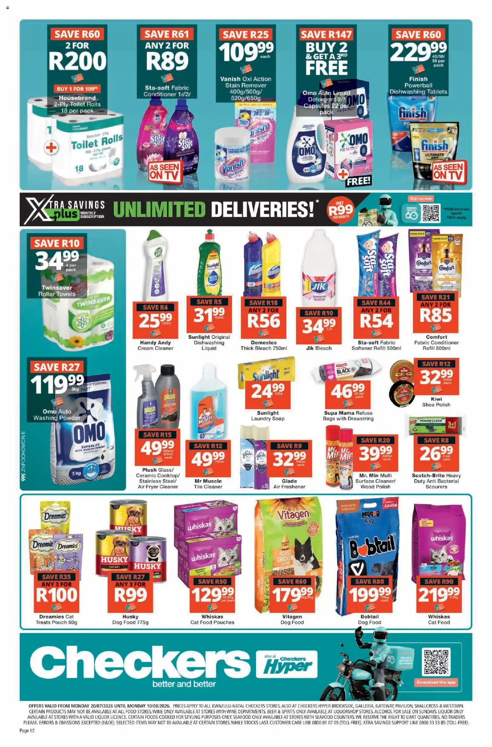 Checkers Specials - valid flyer from 20/07/2026, page 12 of 16