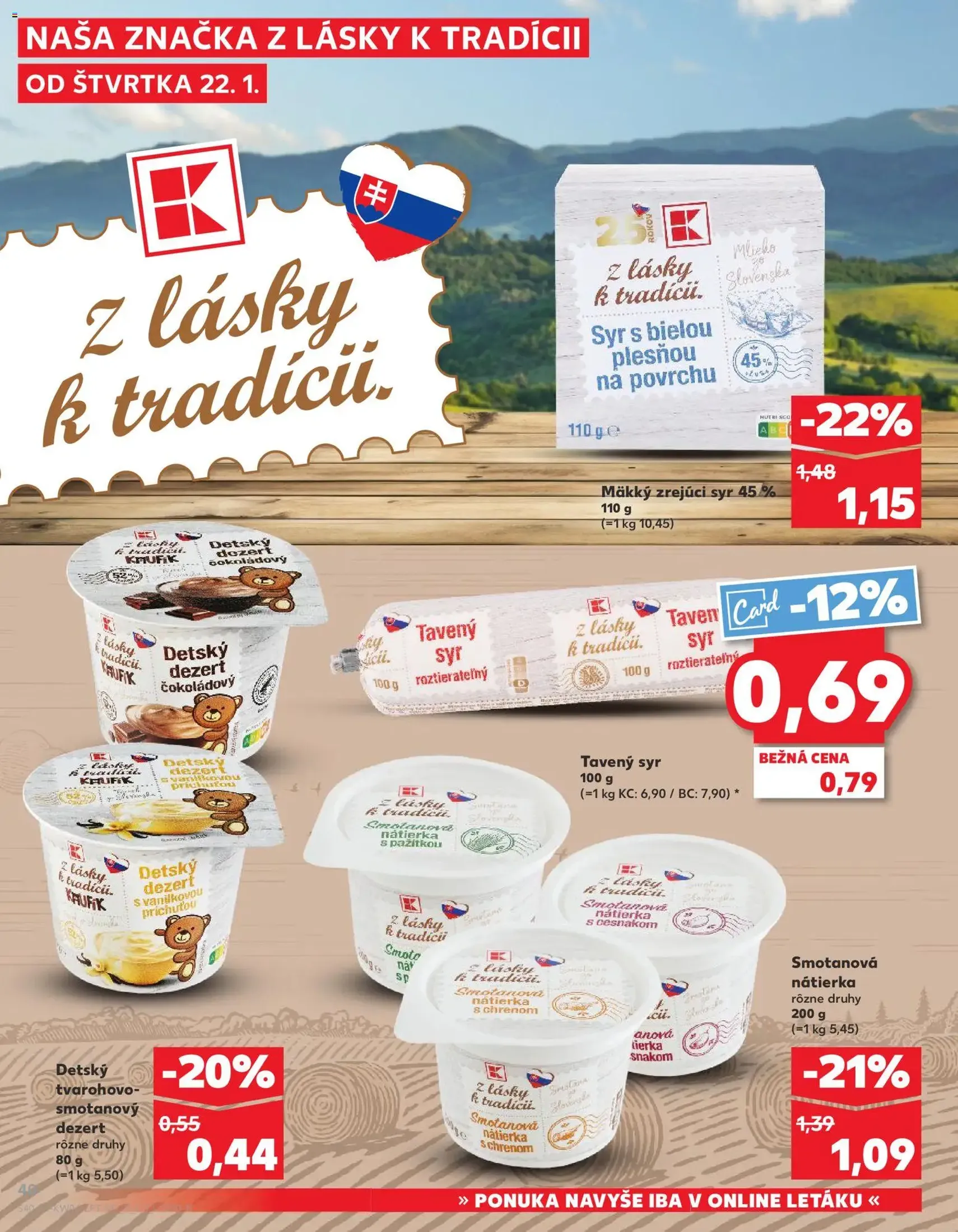 Kaufland SK Akciós újság - 2026.01.22. érvényes szórólap 40 oldal 78 oldalból