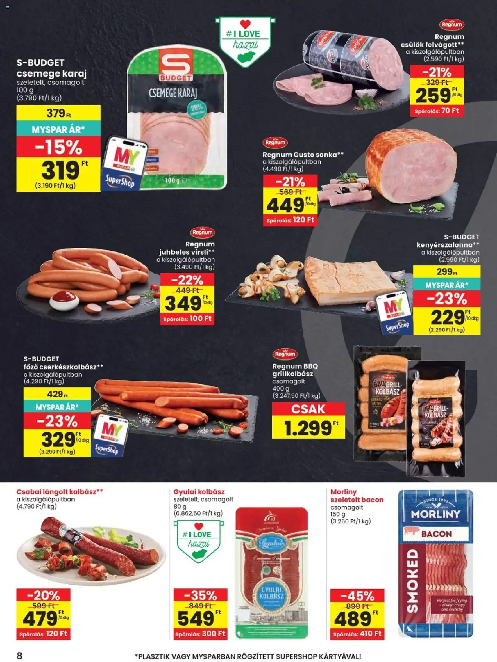 Spar akciós újság - 2026.07.09. érvényes szórólap 8 oldal 20 oldalból