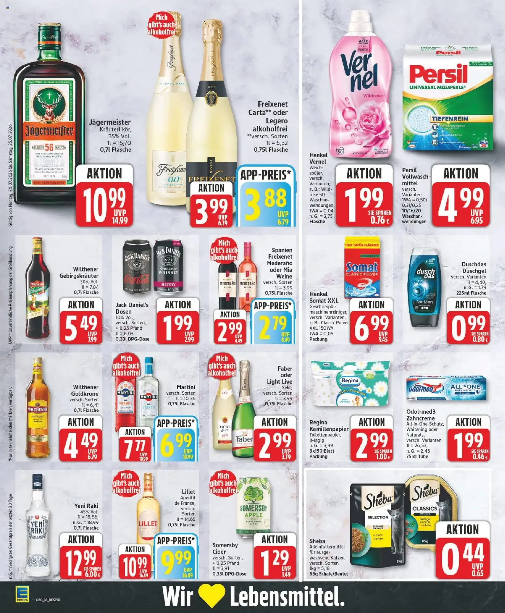 Edeka Prospekt - Gültiger Prospekt ab 20.07.2026, Seite 18 von insgesamt 28