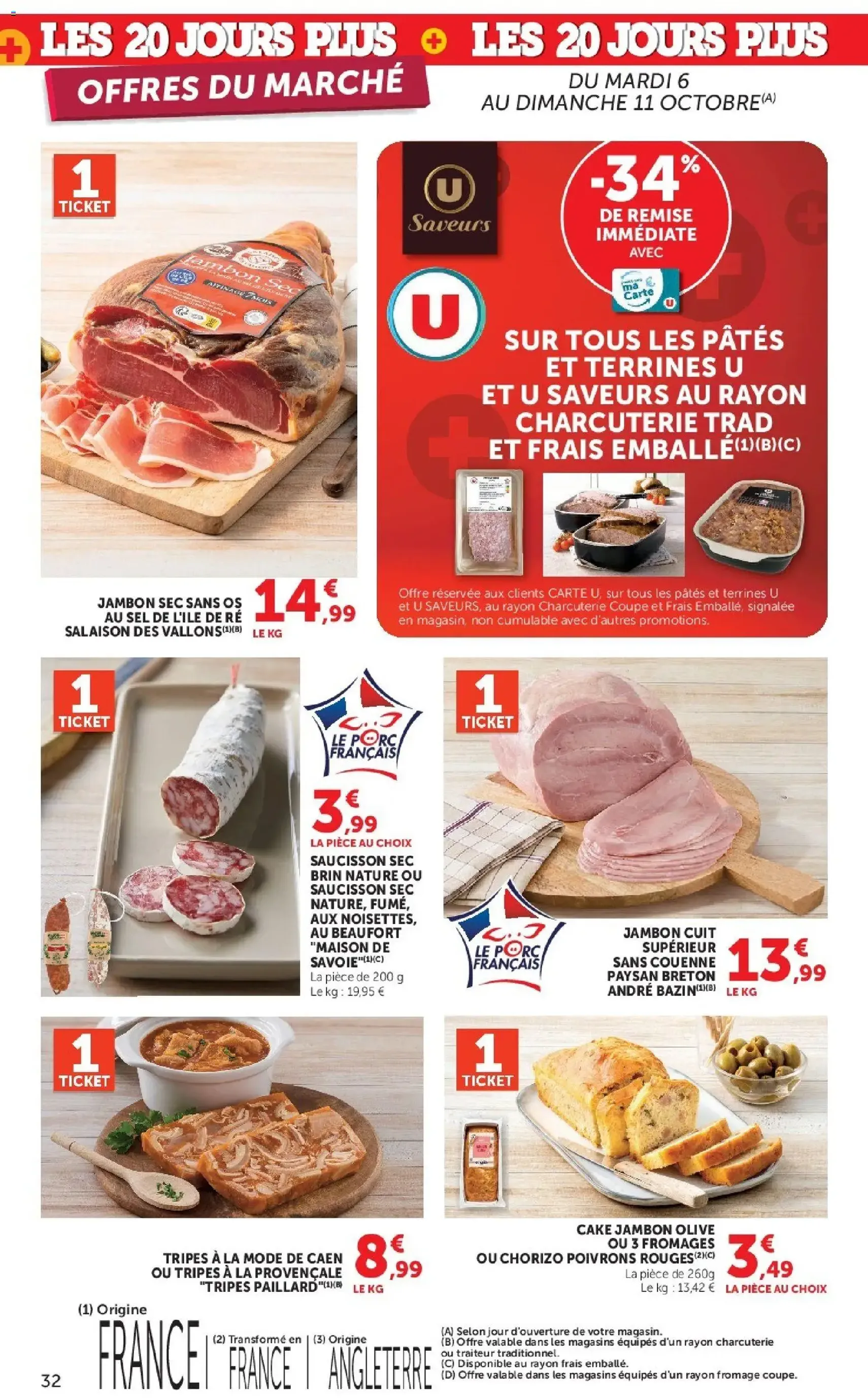 Super U catalogue - brochure valable à partir du 06/10/2026, page 32 sur 44