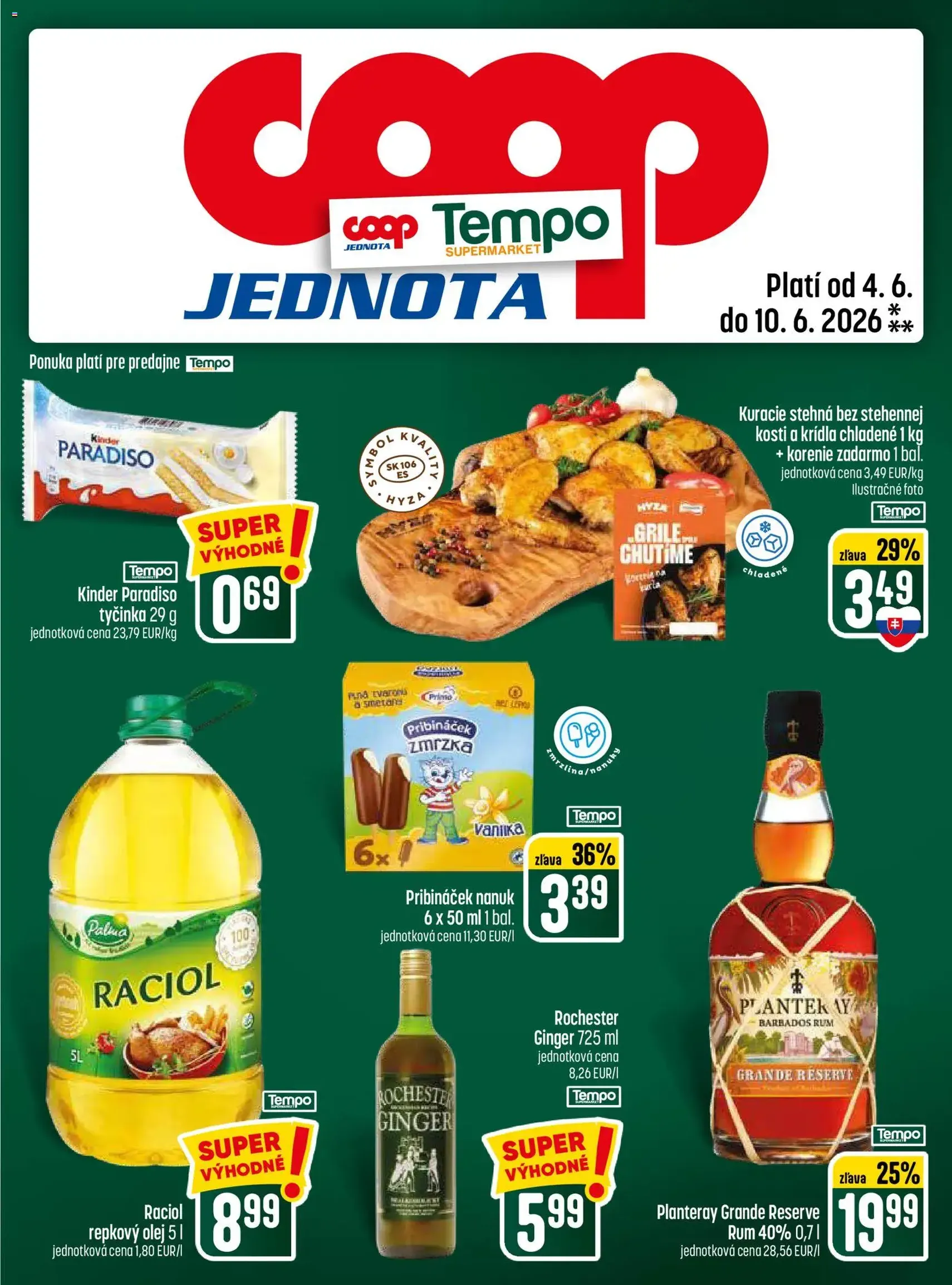 COOP Jednota leták - platný leták od 04.06.2026 strana 29 z 32