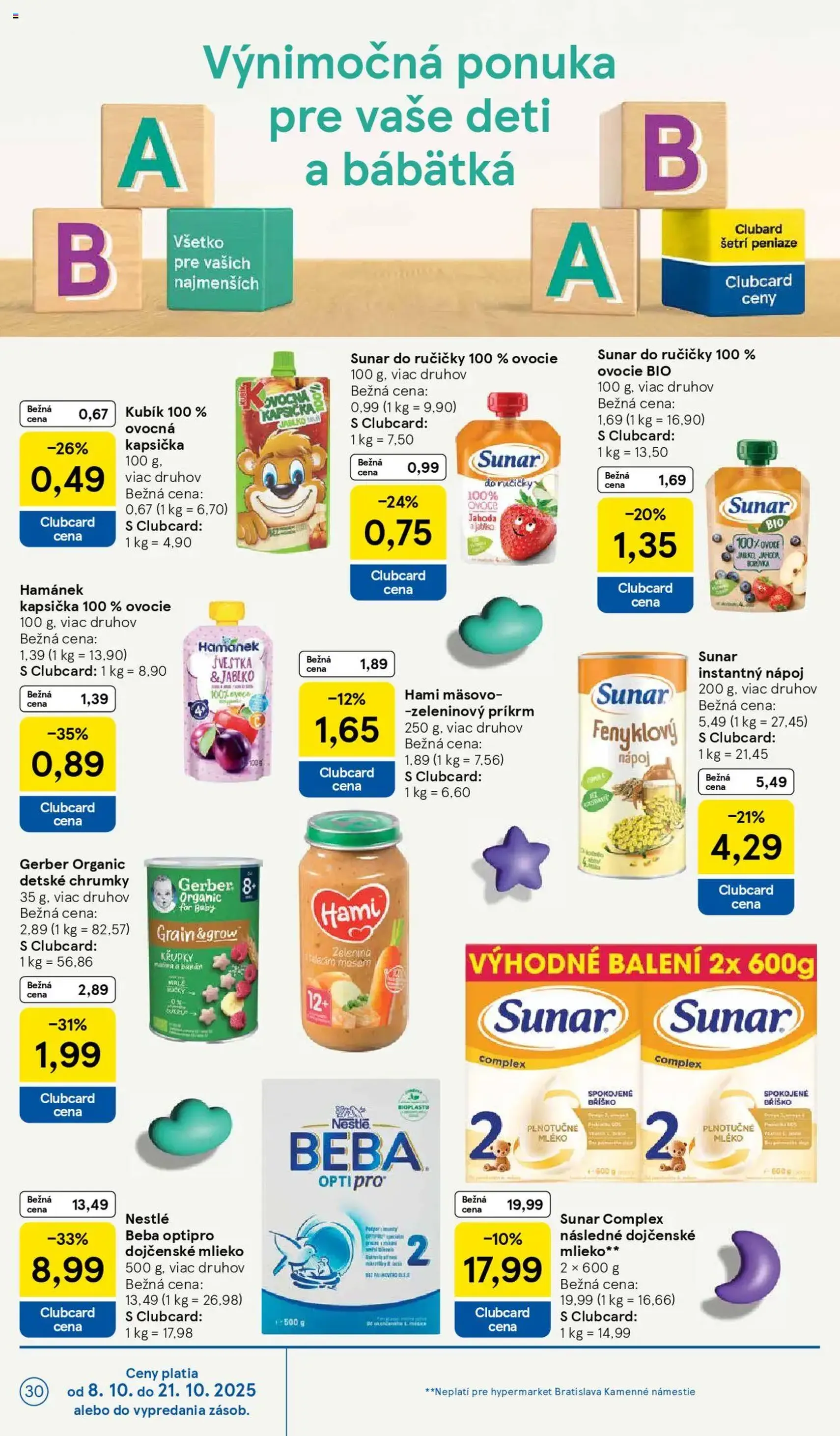 Tesco Hypermarket - leták - platný leták od 08.10.2025 strana 30 z 43