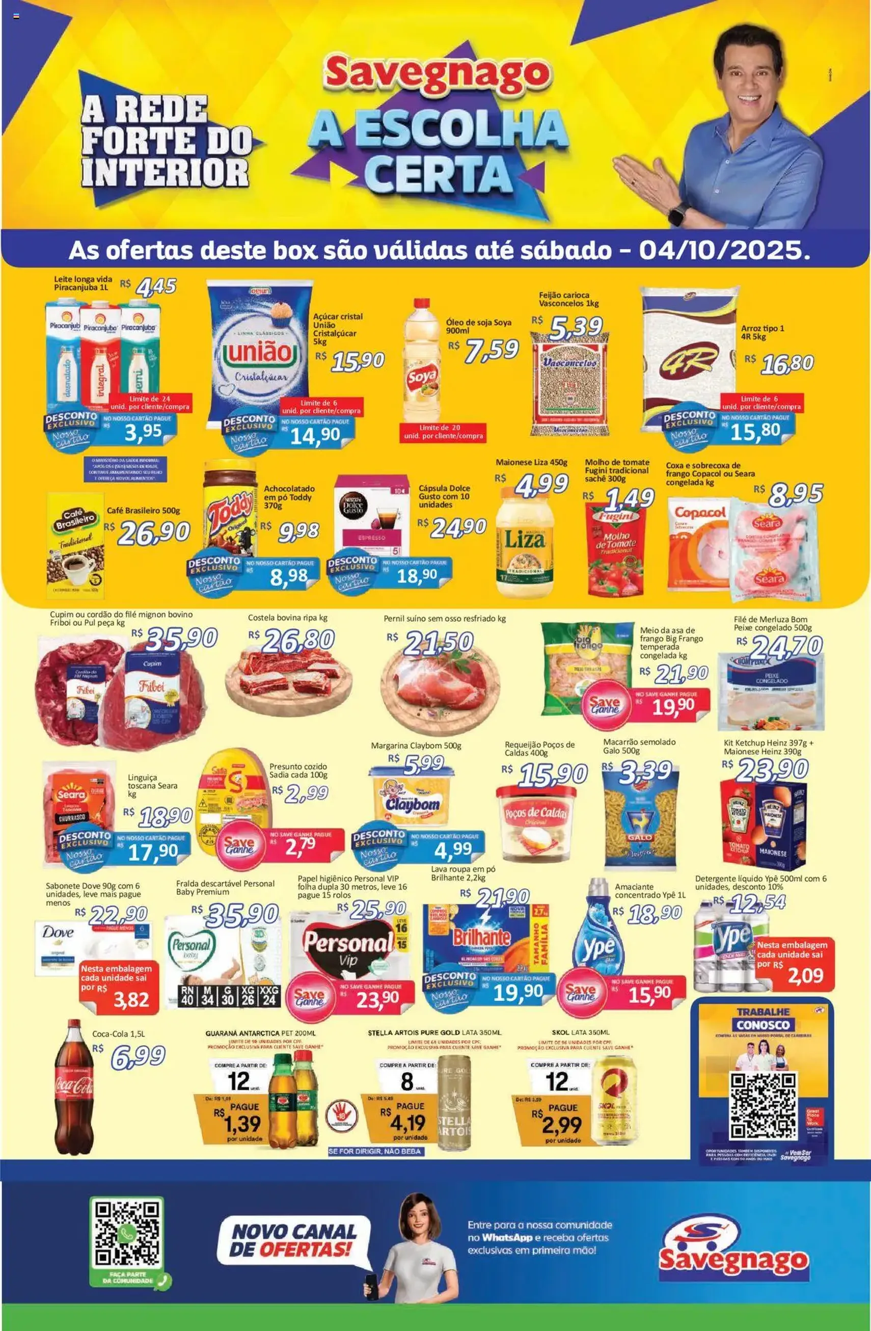 Savegnago - Ofertas da semana - folheto válido a partir de 02/10/2025 página 1 de 4