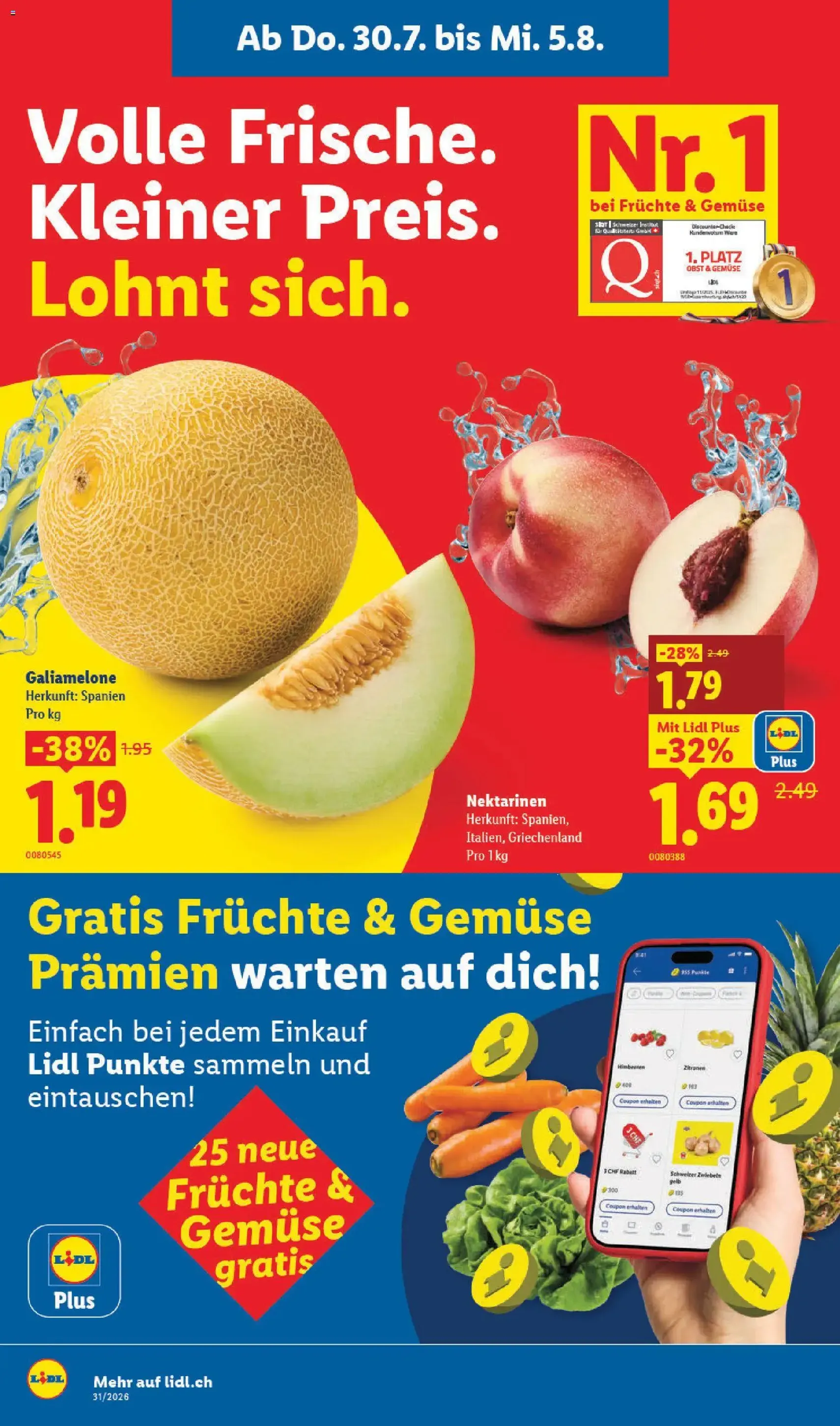 Lidl aktionen - Gültiger Prospekt ab 30.07.2026, Seite 4 von insgesamt 34
