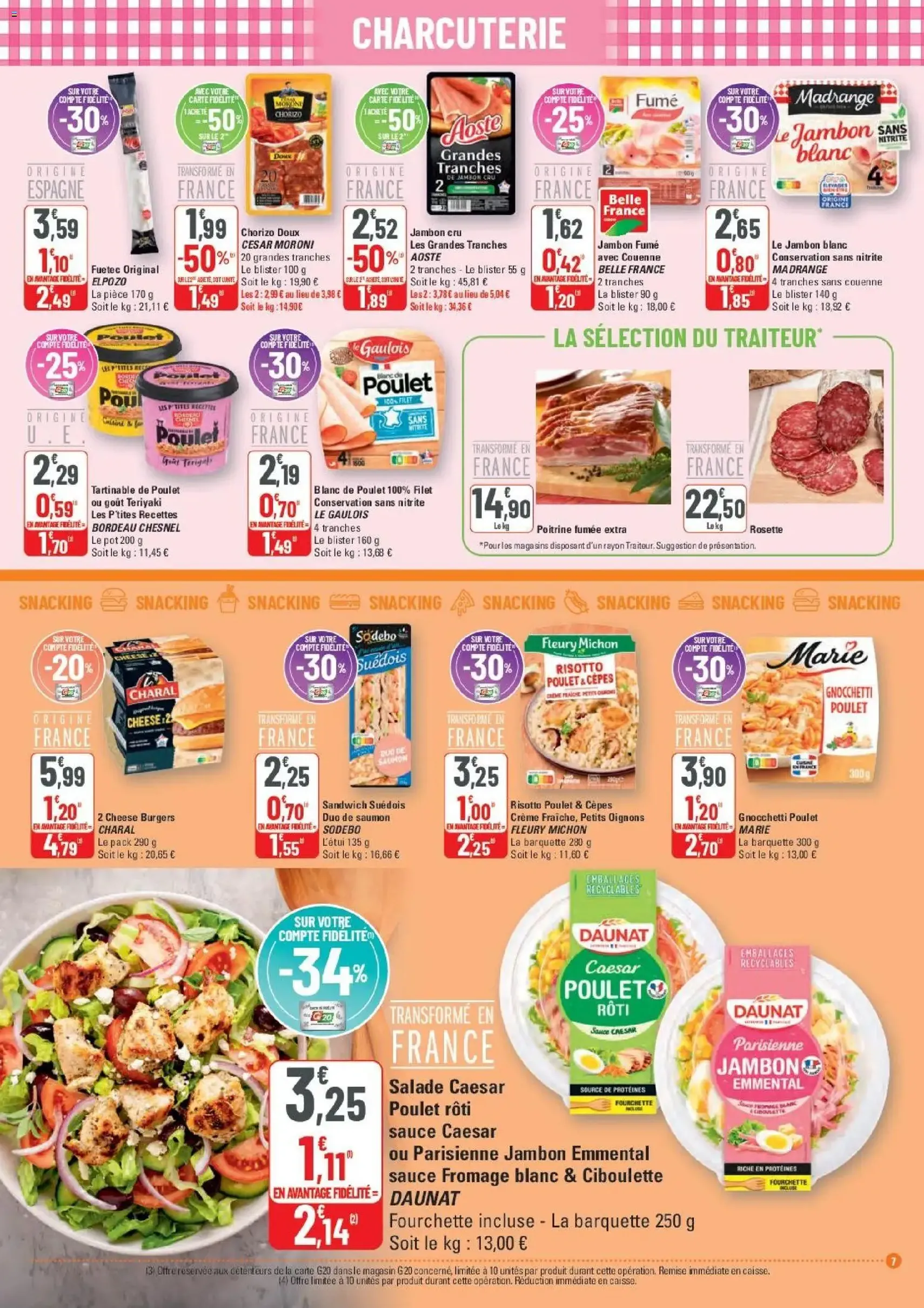 G20 Supermarchés catalogue - brochure valable à partir du 07/10/2026, page 7 sur 20