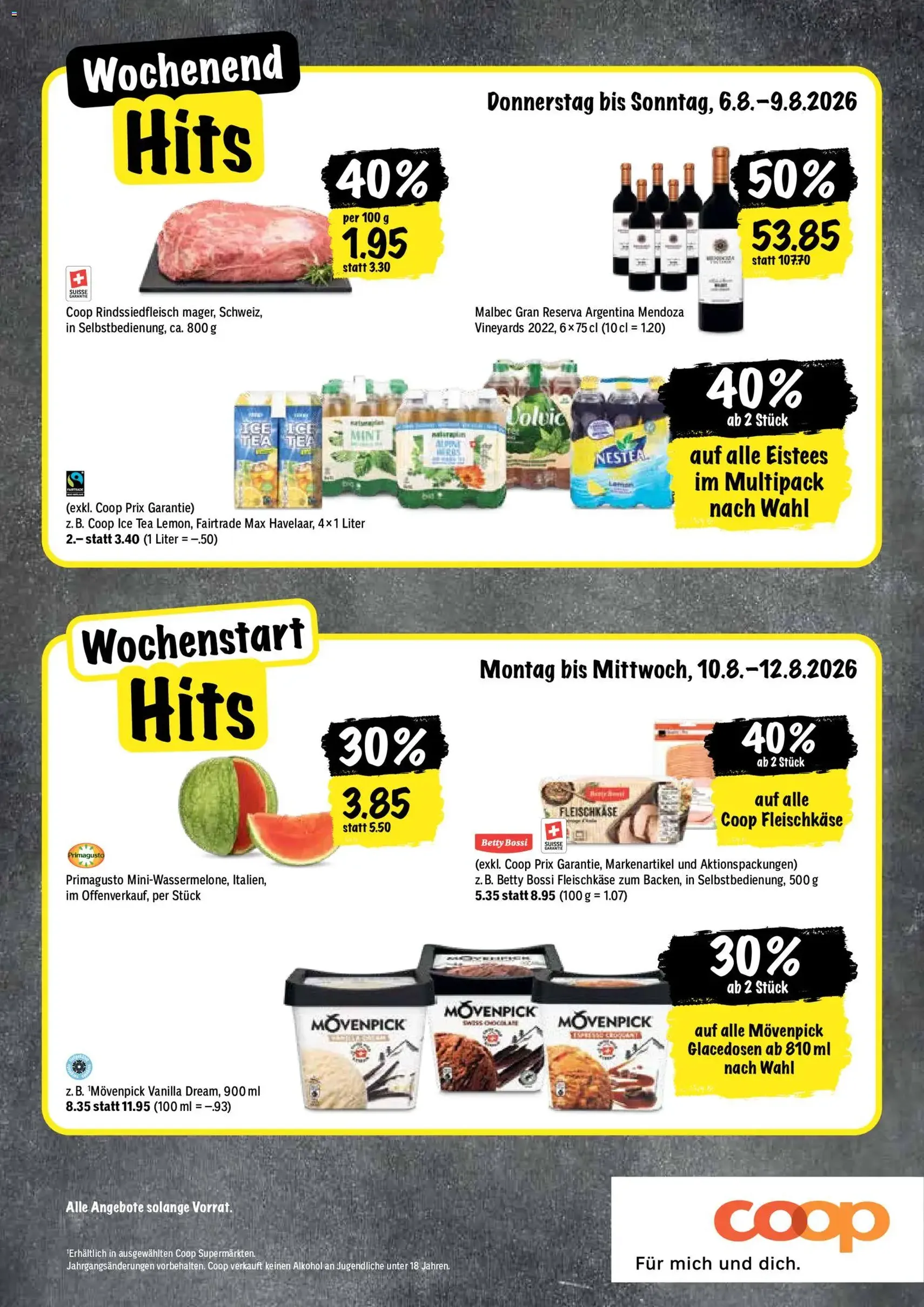 Coop aktionen - Gültiger Prospekt ab 06.08.2026, Seite 20 von insgesamt 24