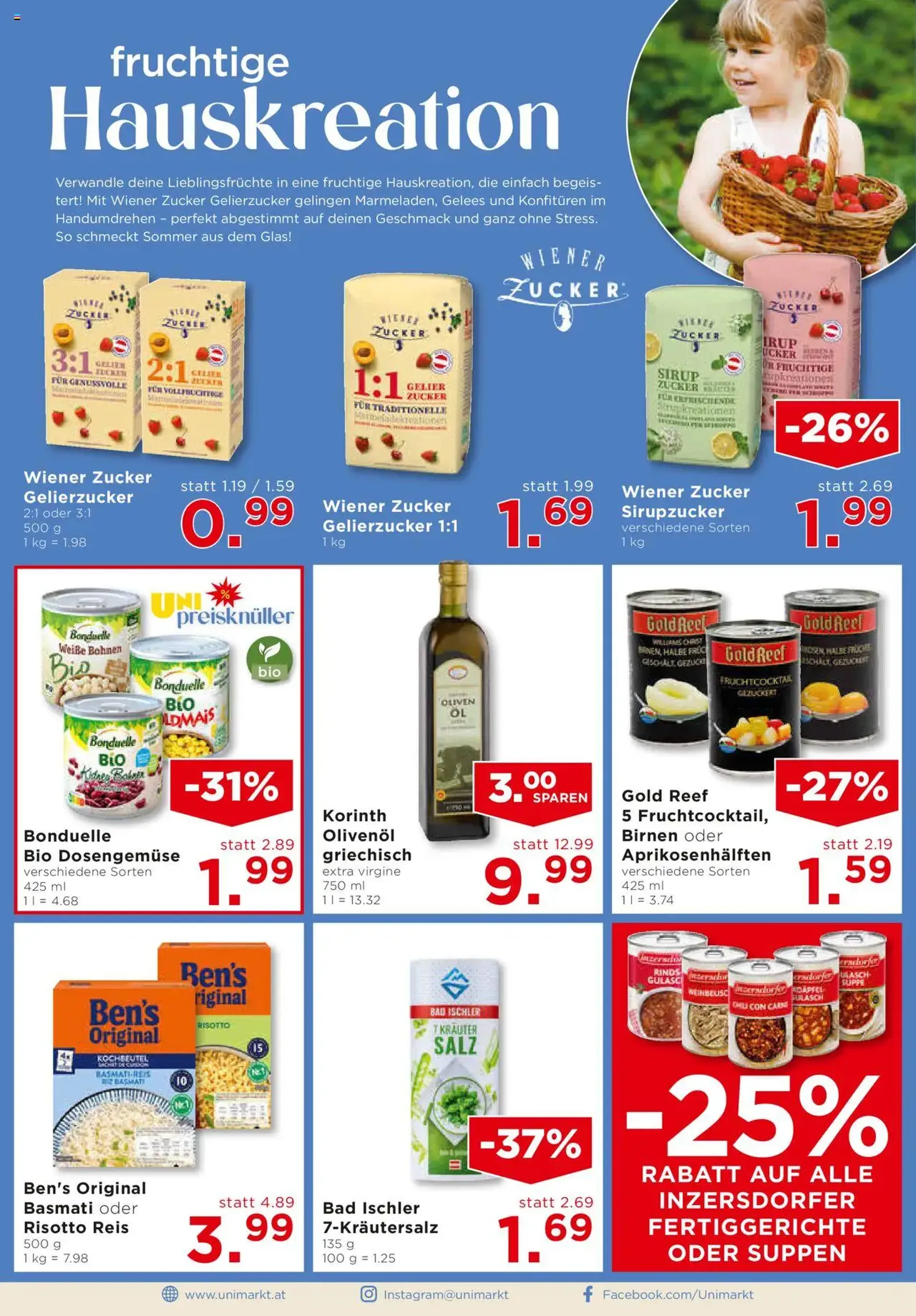 Unimarkt - Broschüre - Gültiger Prospekt ab 23.07.2025, Seite 8 von insgesamt 12