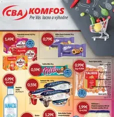 CBA Komfos Leták - náhľad letáku platný od 06.11.2025