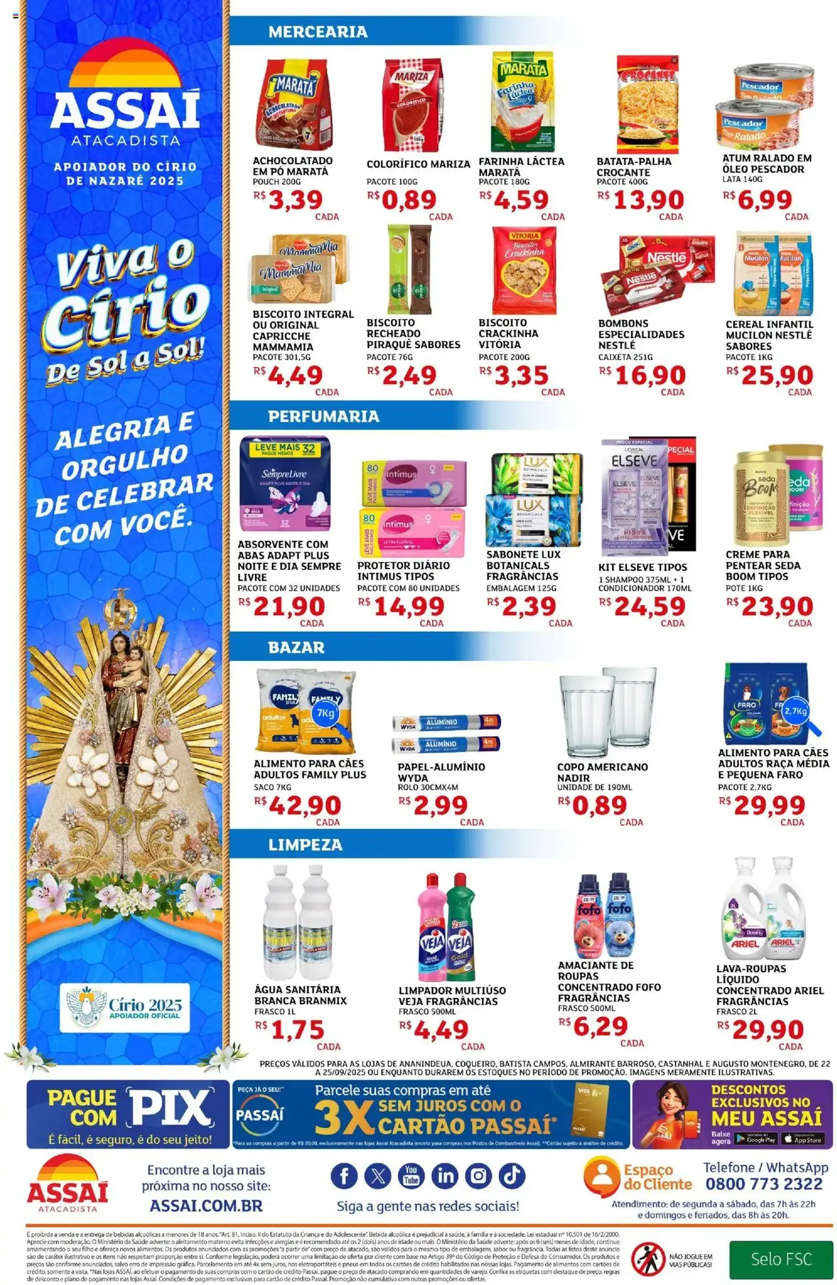 Encarte Assaí Atacadista - folheto válido a partir de 22/09/2025 página 2 de 2