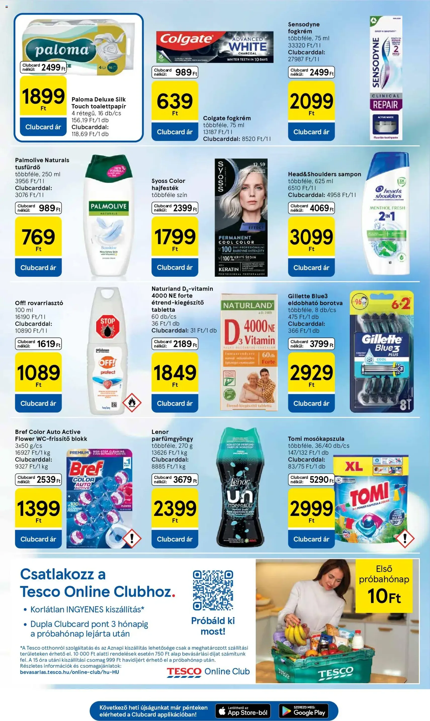 Tesco aktuális akciós újság - 2026.07.02. érvényes szórólap 7 oldal 32 oldalból