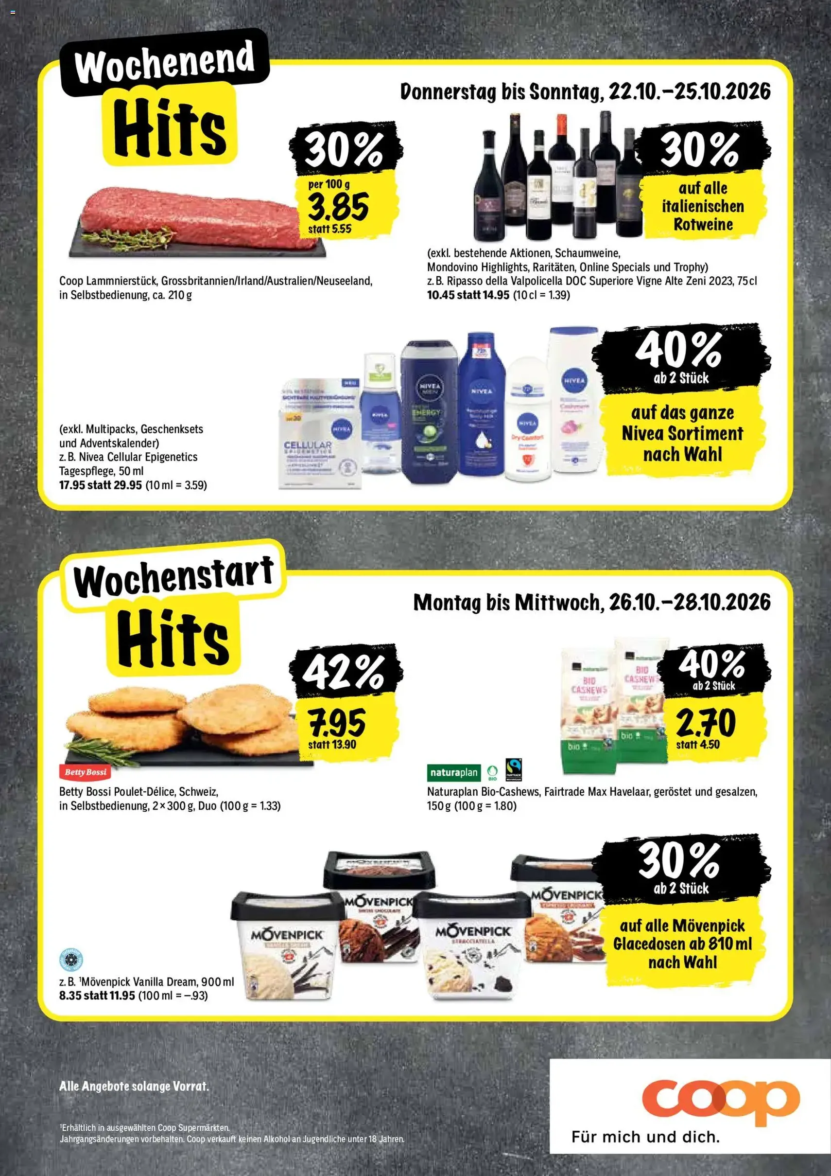 Coop aktionen - Gültiger Prospekt ab 22.10.2026, Seite 20 von insgesamt 28