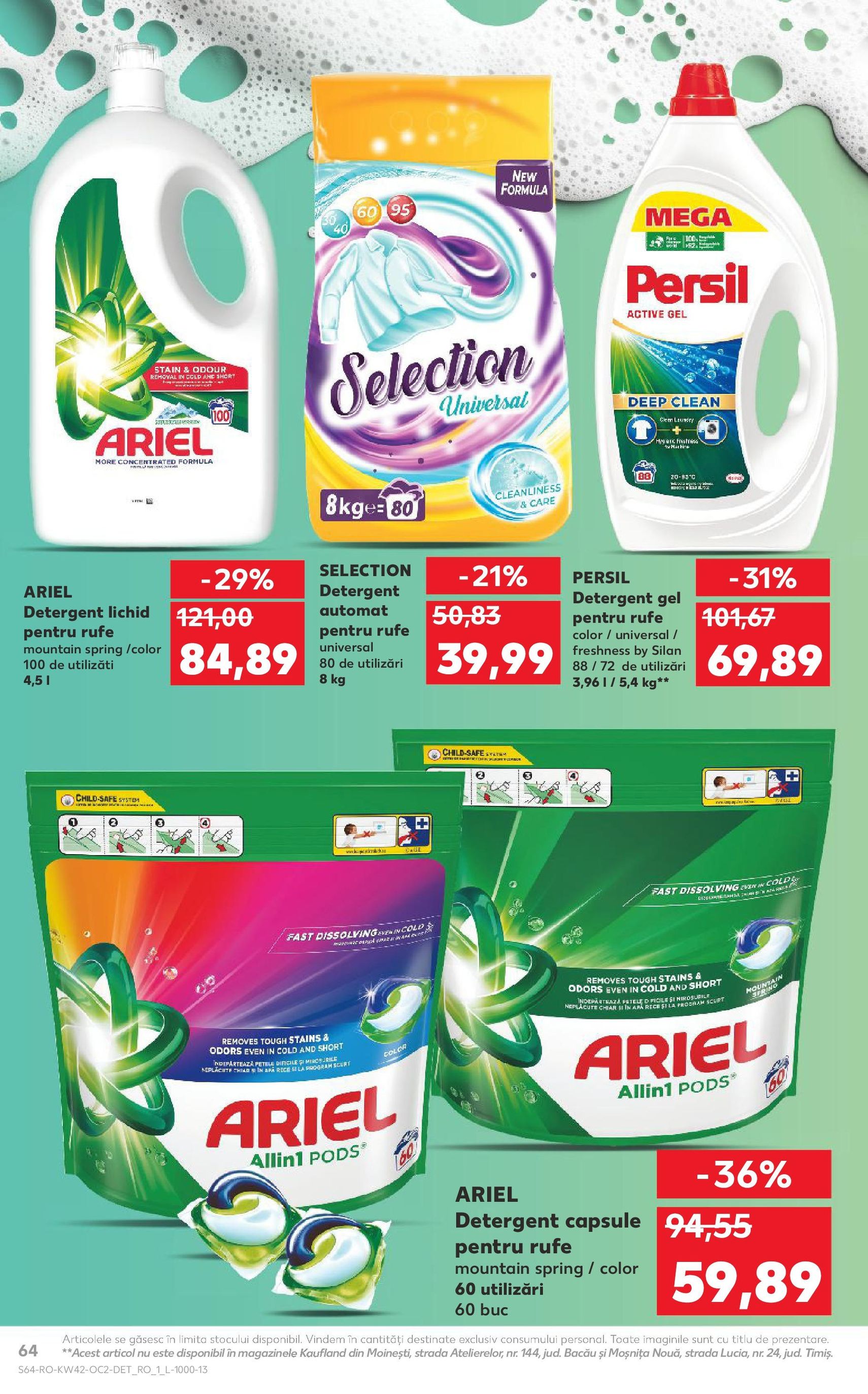 Catalog Kaufland - Bucureşti - cataloage valabile începând cu 15.10.2025 pagina 64 din 70 Catalog Kaufland - Bucureşti - cataloage valabile începând cu 15.10.2025 pagina 64 din 70