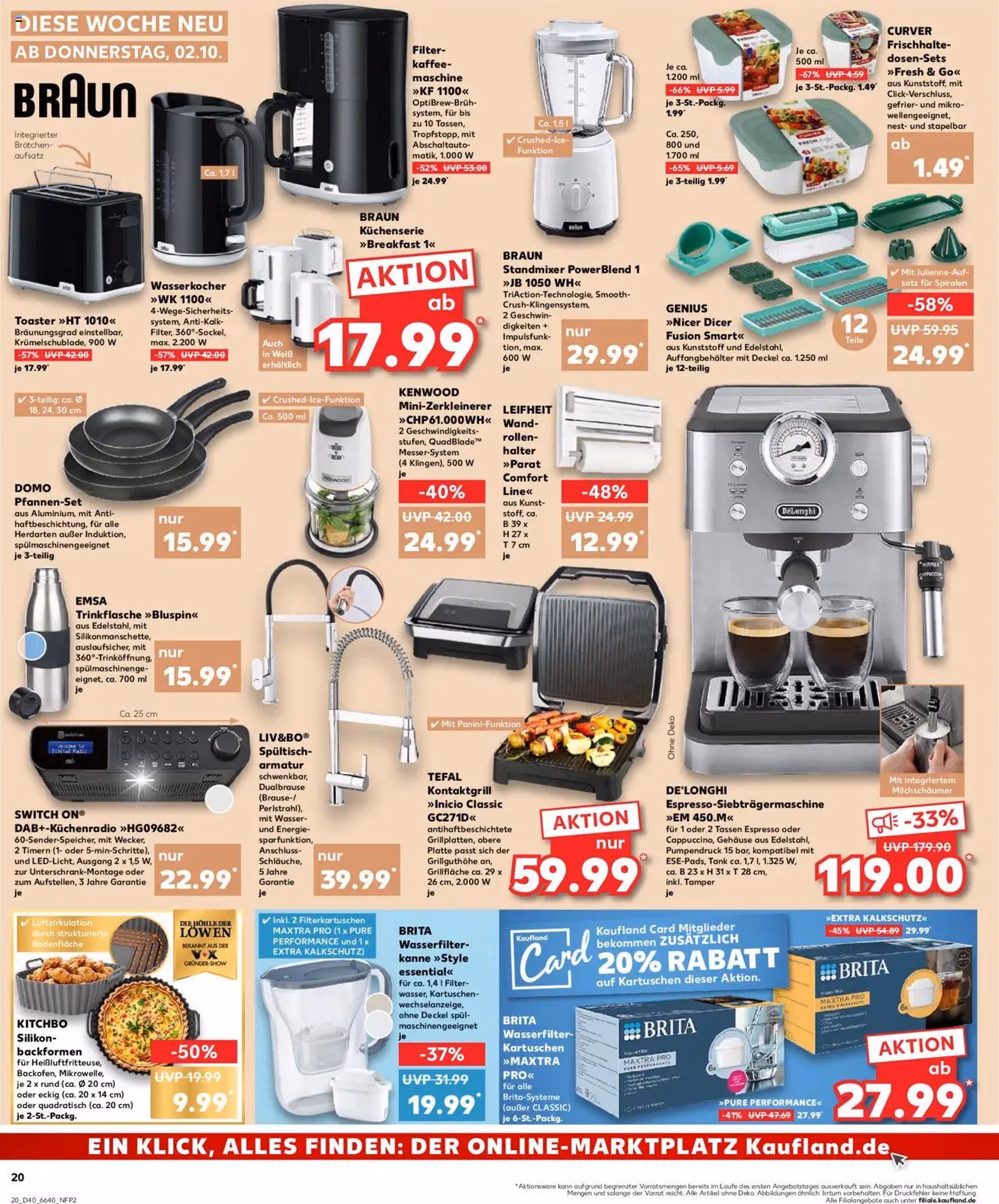 Kaufland Prospekt - Gültiger Prospekt ab 02.10.2025, Seite 20 von insgesamt 34