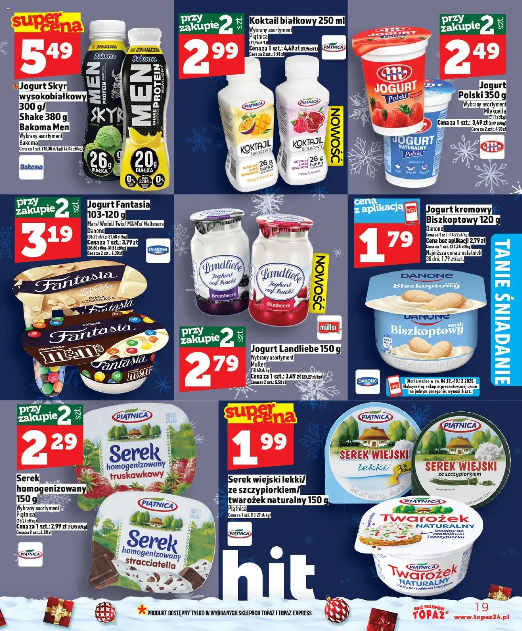 Topaz Gazetka - ważny gazetka od 04.12.2025 strona 19 z 34