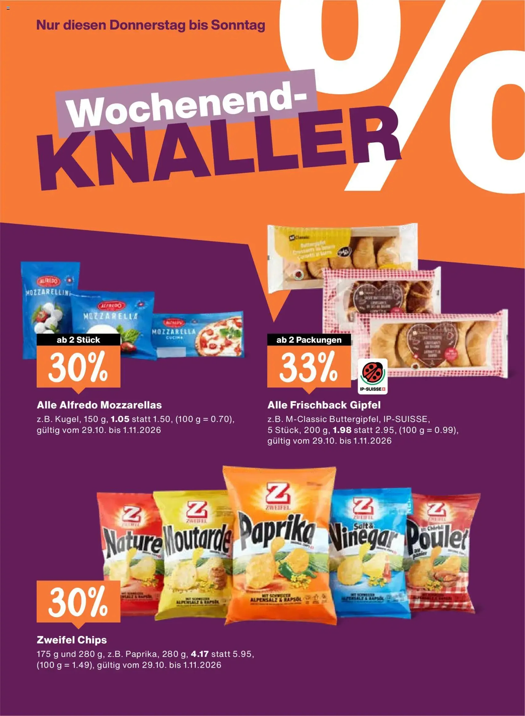 Migros aktionen - Gültiger Prospekt ab 29.10.2026, Seite 24 von insgesamt 24