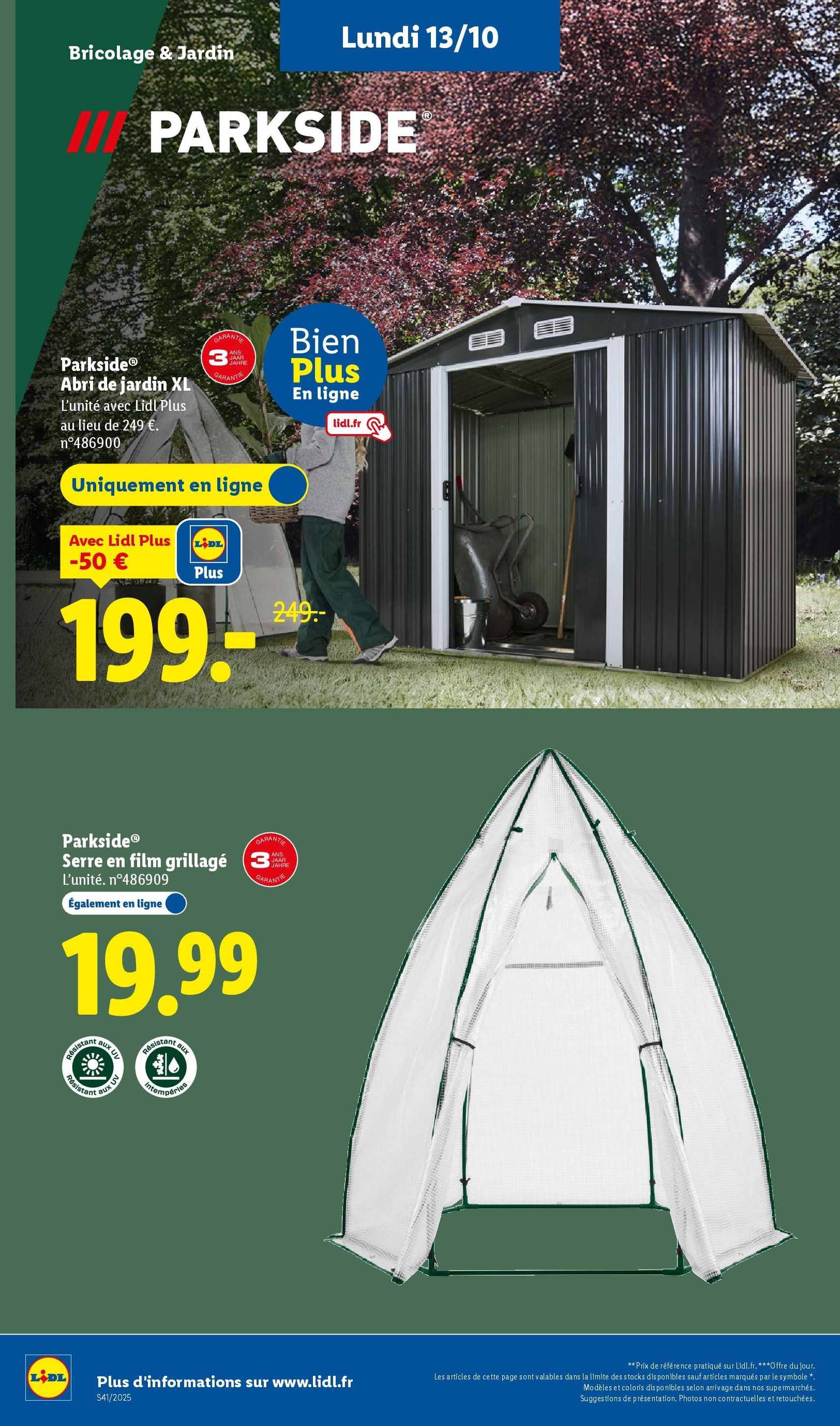 LIDL catalogue semaine 41 - brochure valable à partir du 09/10/2025, page 66 sur 73