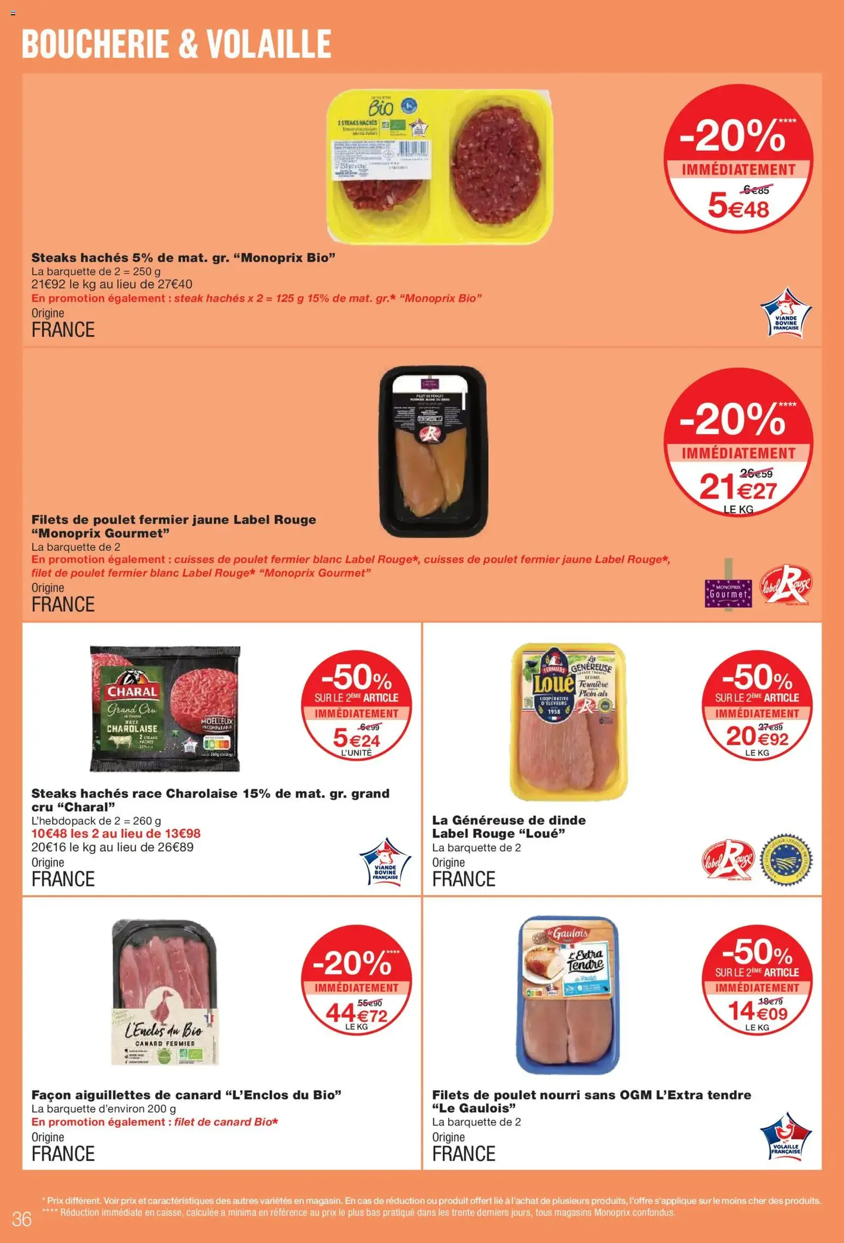 Monoprix catalogue - brochure valable à partir du 21/04/2026, page 36 sur 48