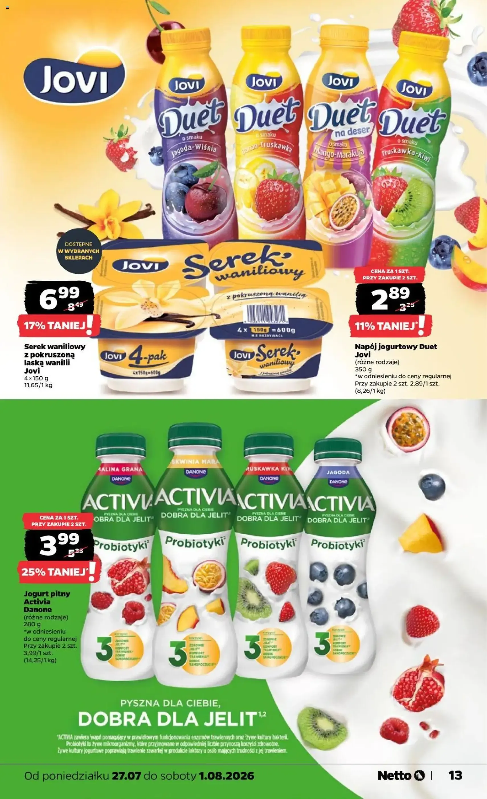 Netto gazetka od poniedziałku - ważny gazetka od 27.07.2026 strona 13 z 33