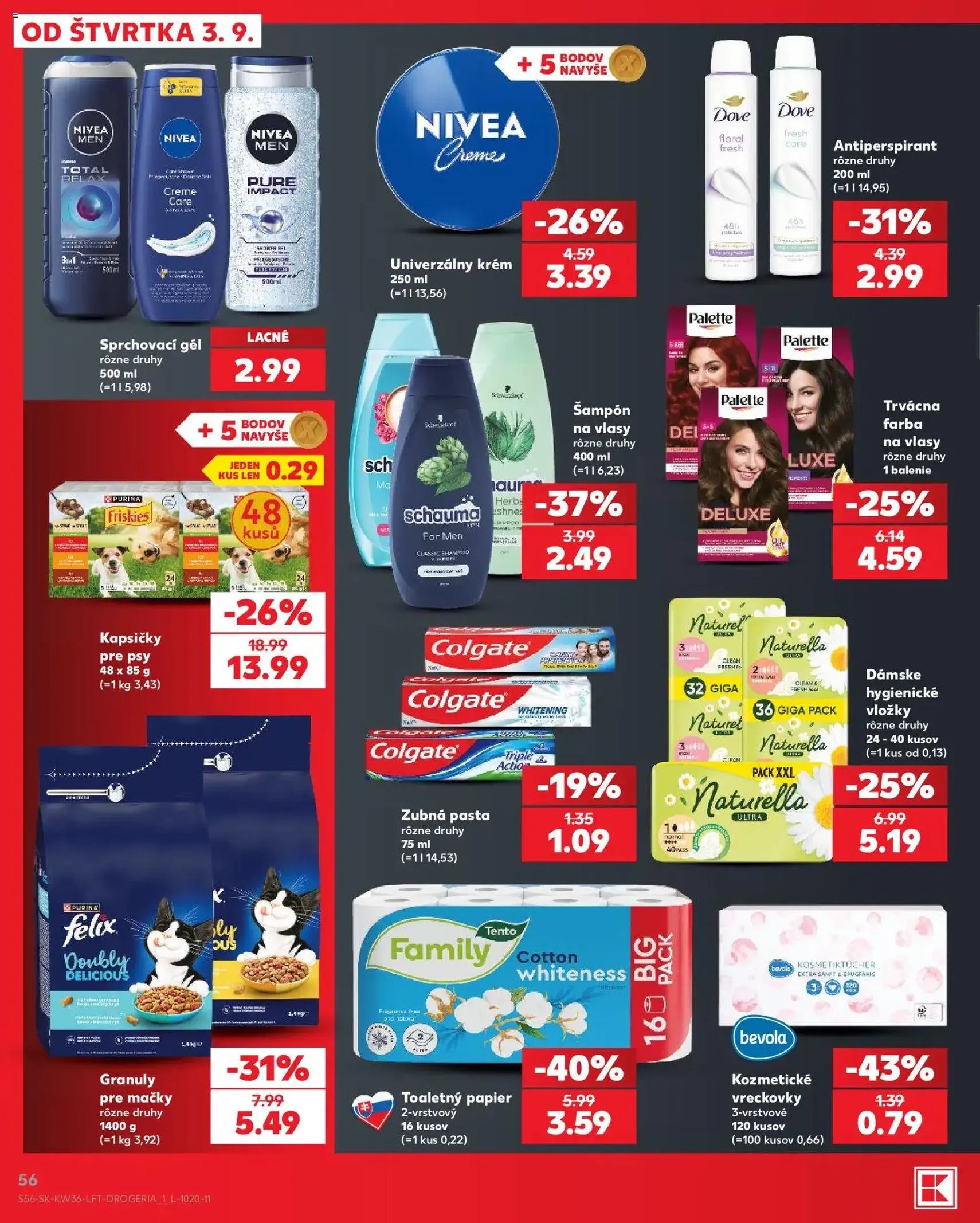 Kaufland leták - platný leták od 03.09.2026 strana 56 z 80