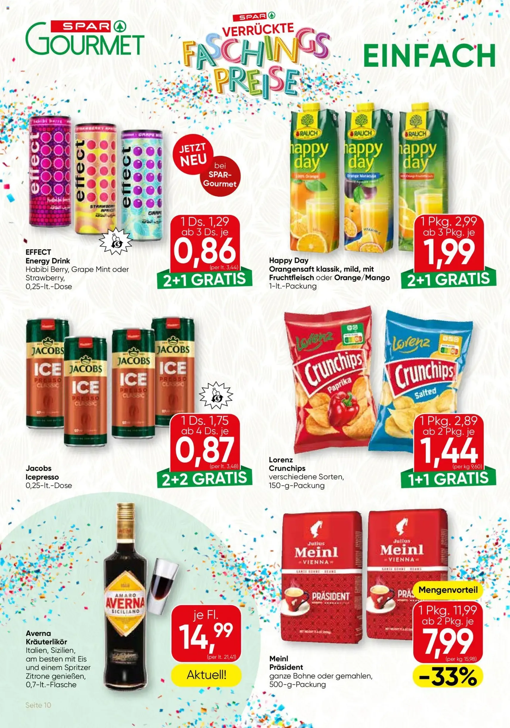 SPAR Gourmet Flugblatt - Gültiger Prospekt ab 12.02.2026, Seite 10 von insgesamt 12