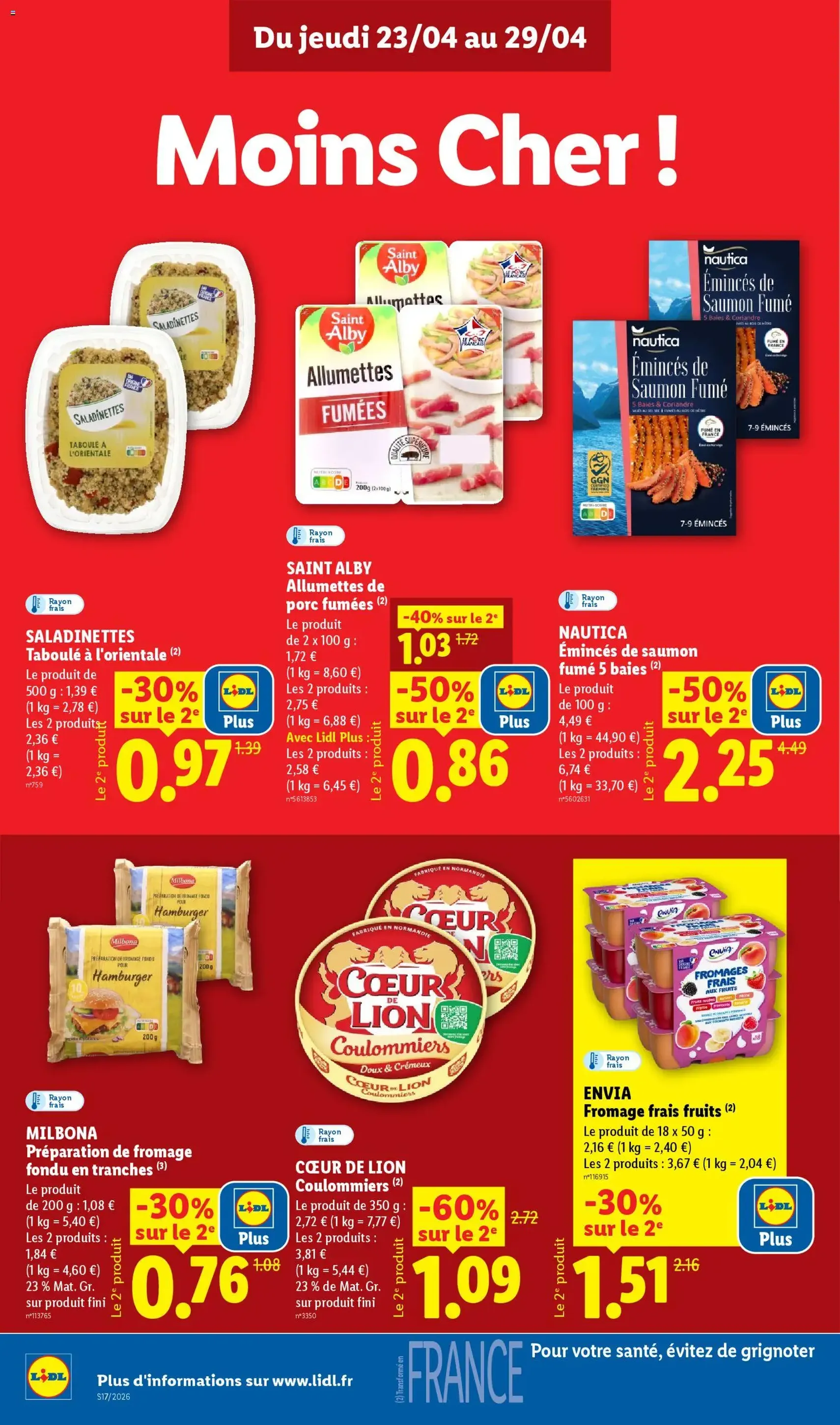 LIDL catalogue - brochure valable à partir du 23/04/2026, page 10 sur 70