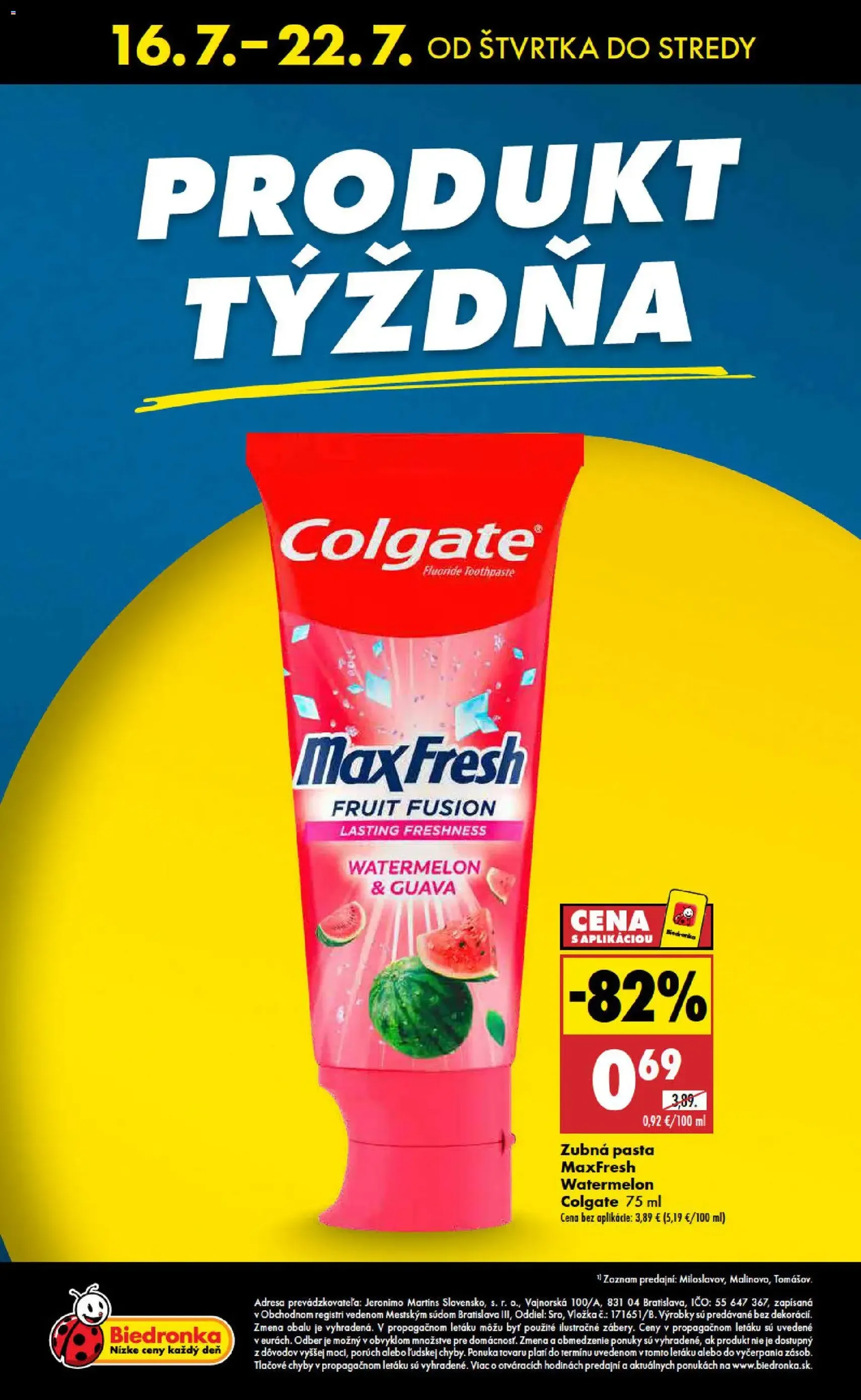 Biedronka leták - platný leták od 16.07.2026 strana 48 z 48