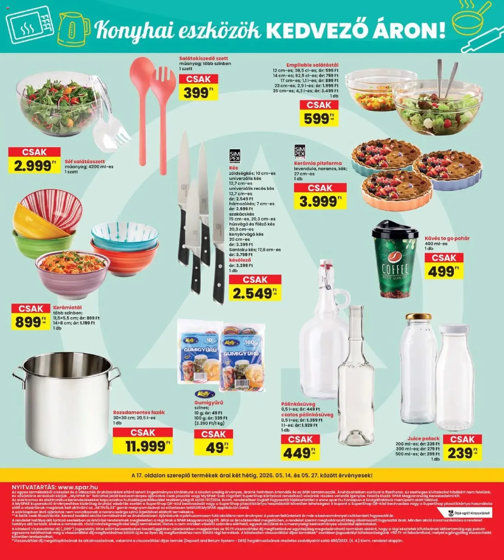 Interspar akciós újság - 2026.05.14. érvényes szórólap 17 oldal 19 oldalból