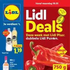 Lidl folder week 21 - voorvertoning van de folder geldig vanaf 18-05-2026