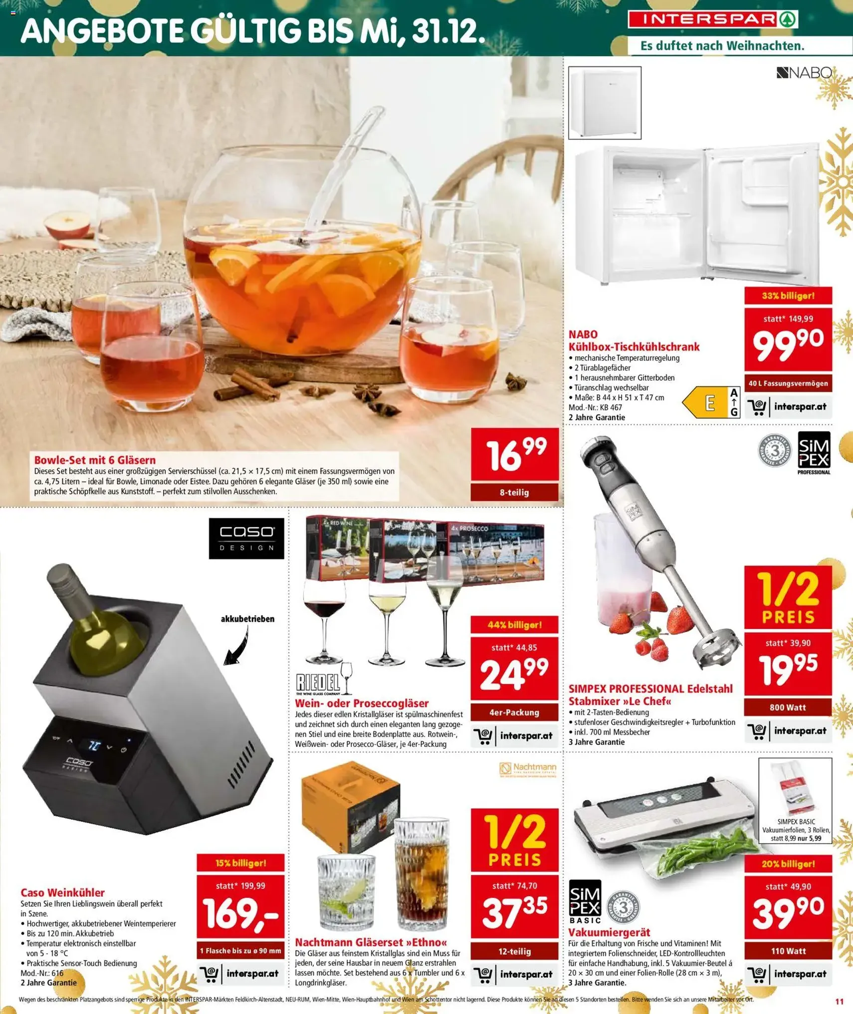 Interspar Flugblatt - Gültiger Prospekt ab 11.12.2025, Seite 12 von insgesamt 22