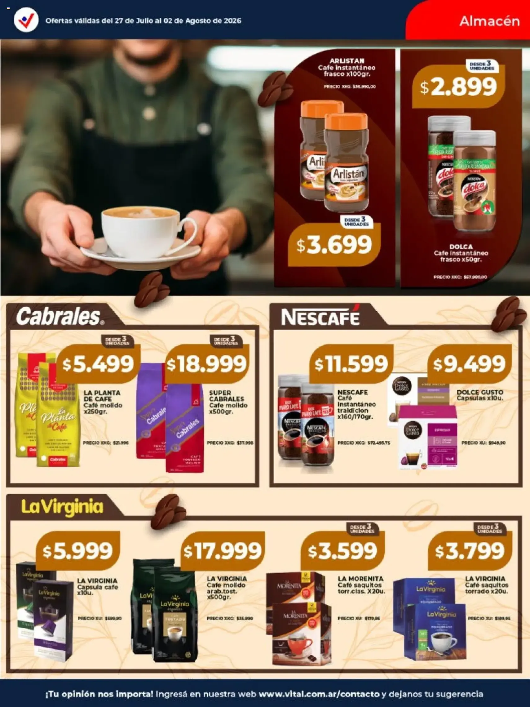 Vital - Ofertas - folleto válido desde 27/07/2026 página 17 de 21