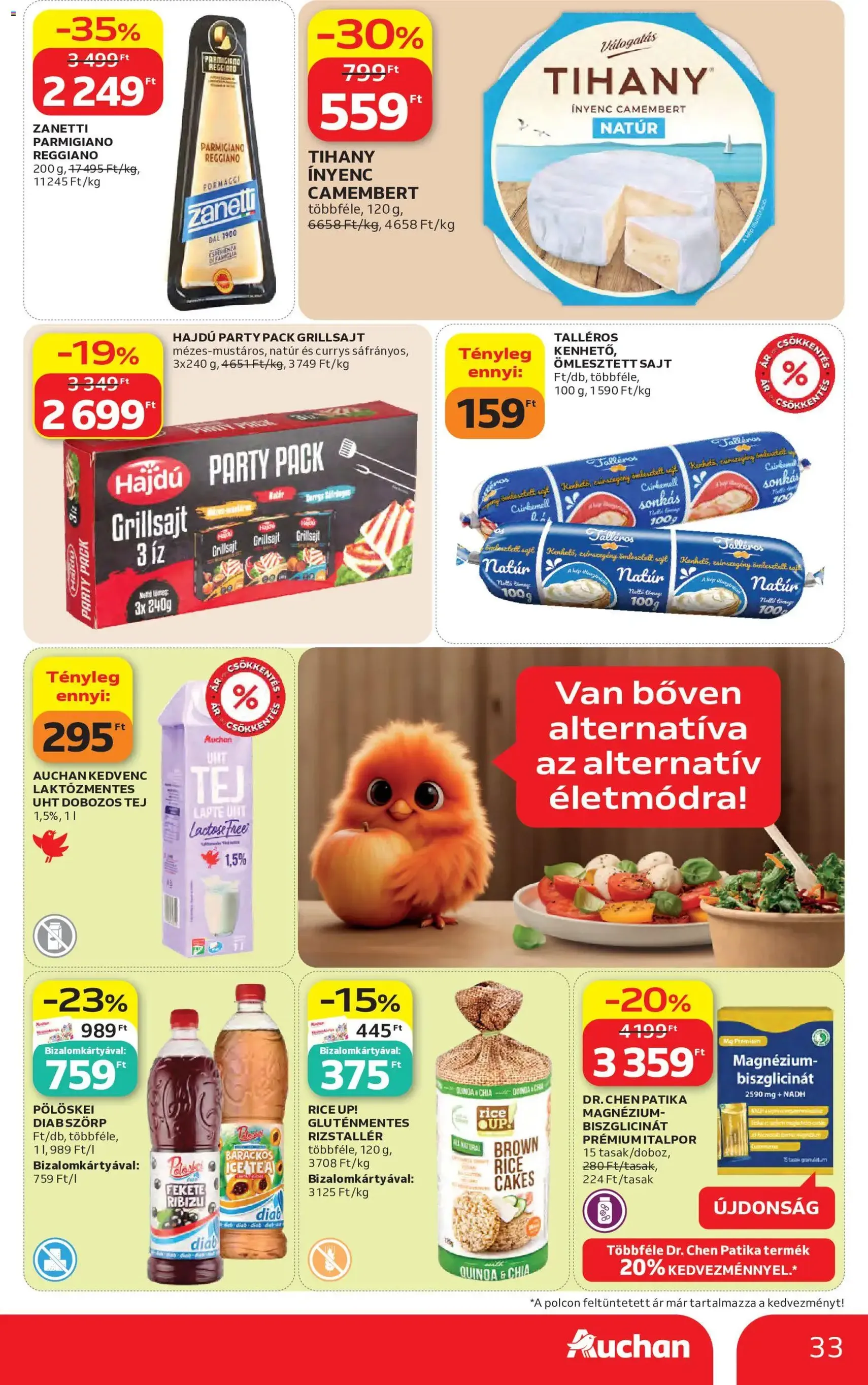Auchan akciós újság - 2026.05.07. érvényes szórólap 33 oldal 60 oldalból