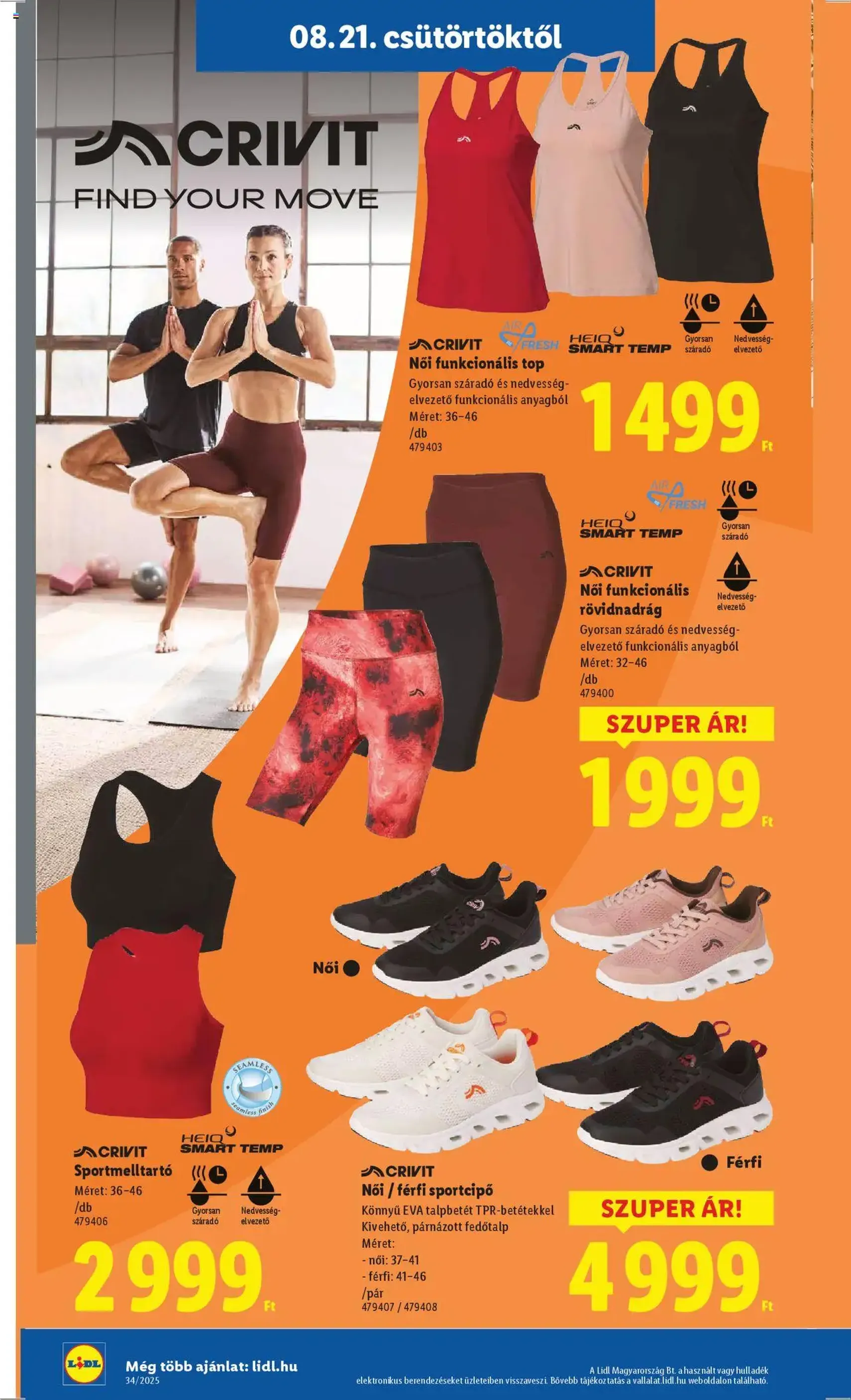 Lidl Akciós újság - 2025.08.21. érvényes szórólap 30 oldal 70 oldalból