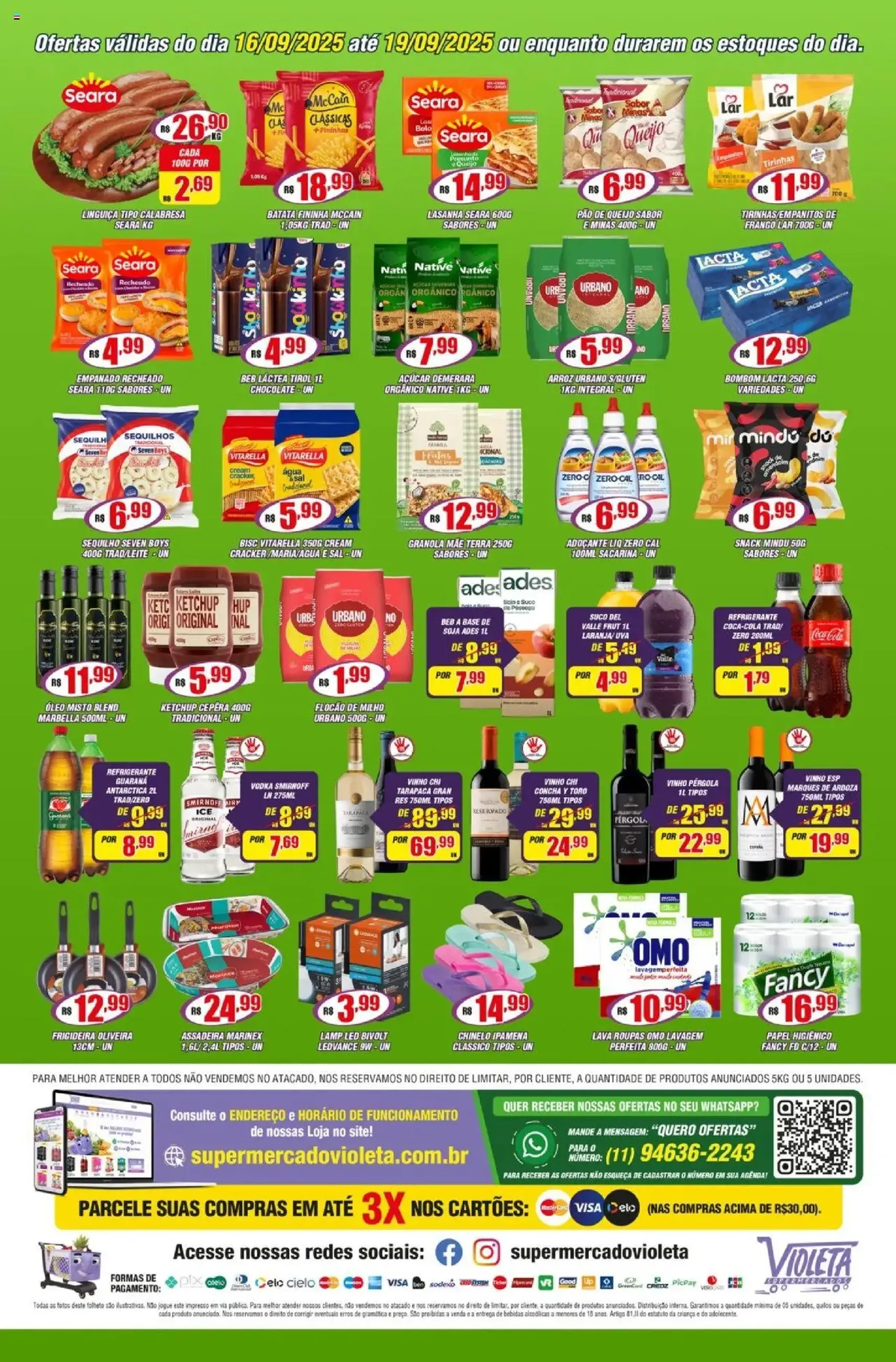Violeta Supermercados - Ofertas da semana - folheto válido a partir de 16/09/2025 página 4 de 4