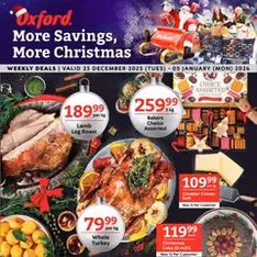 Oxford Freshmarket Specials - Flyer preview valid from 23/12/2025