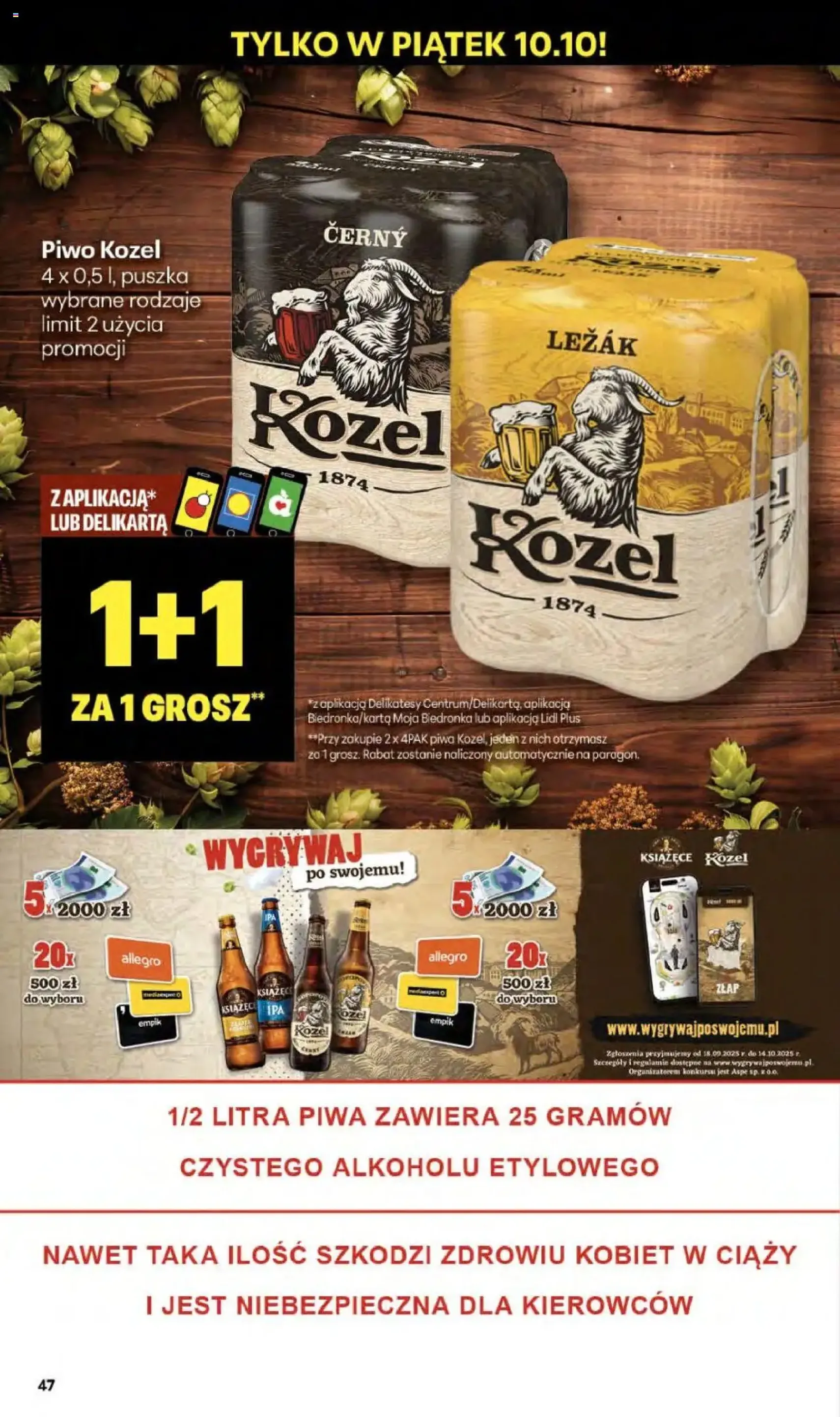 Delikatesy Centrum Gazetka - ważny gazetka od 09.10.2025 strona 47 z 52