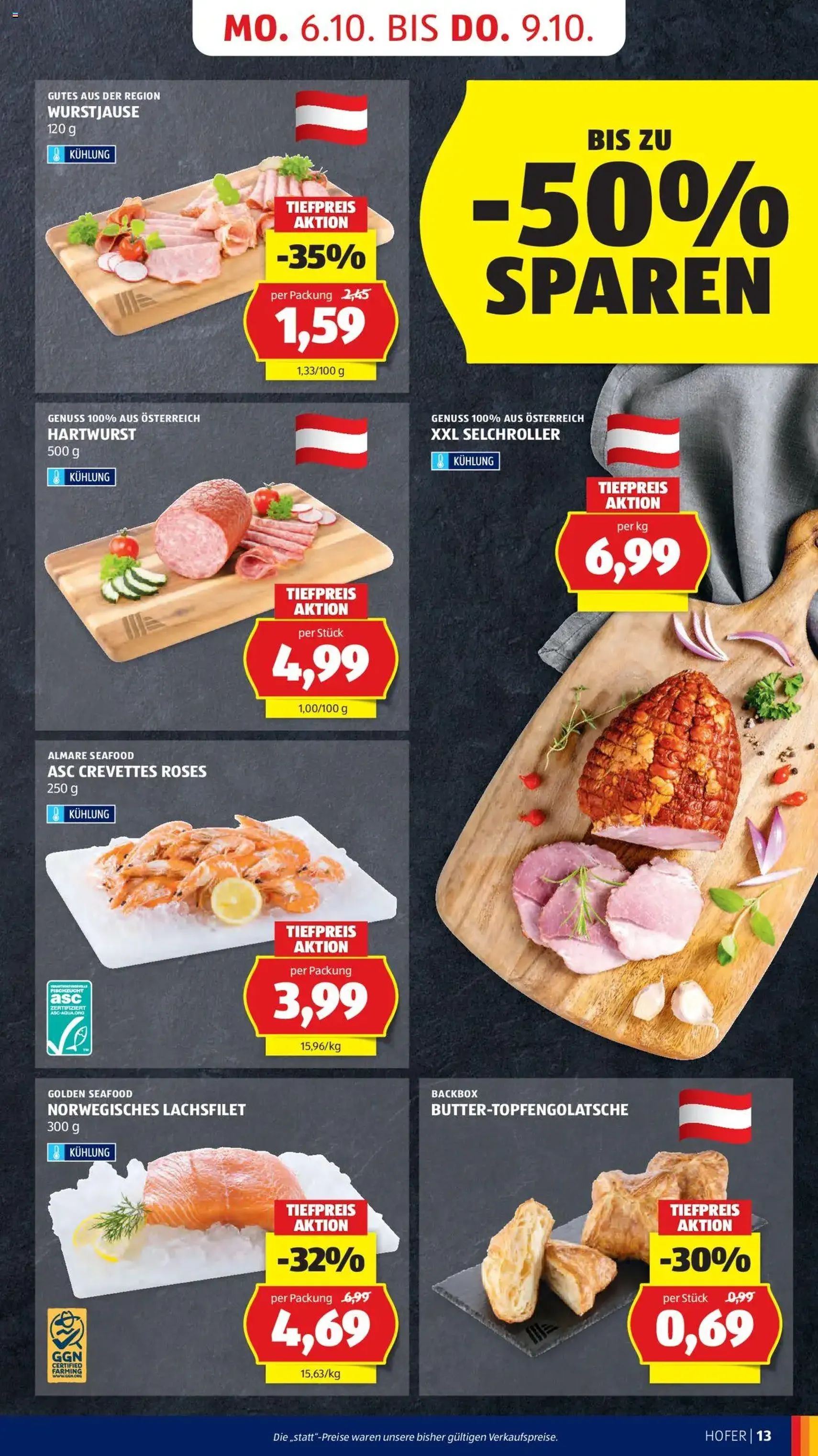 Hofer Flugblatt - Gültiger Prospekt ab 03.10.2025, Seite 15 von insgesamt 45