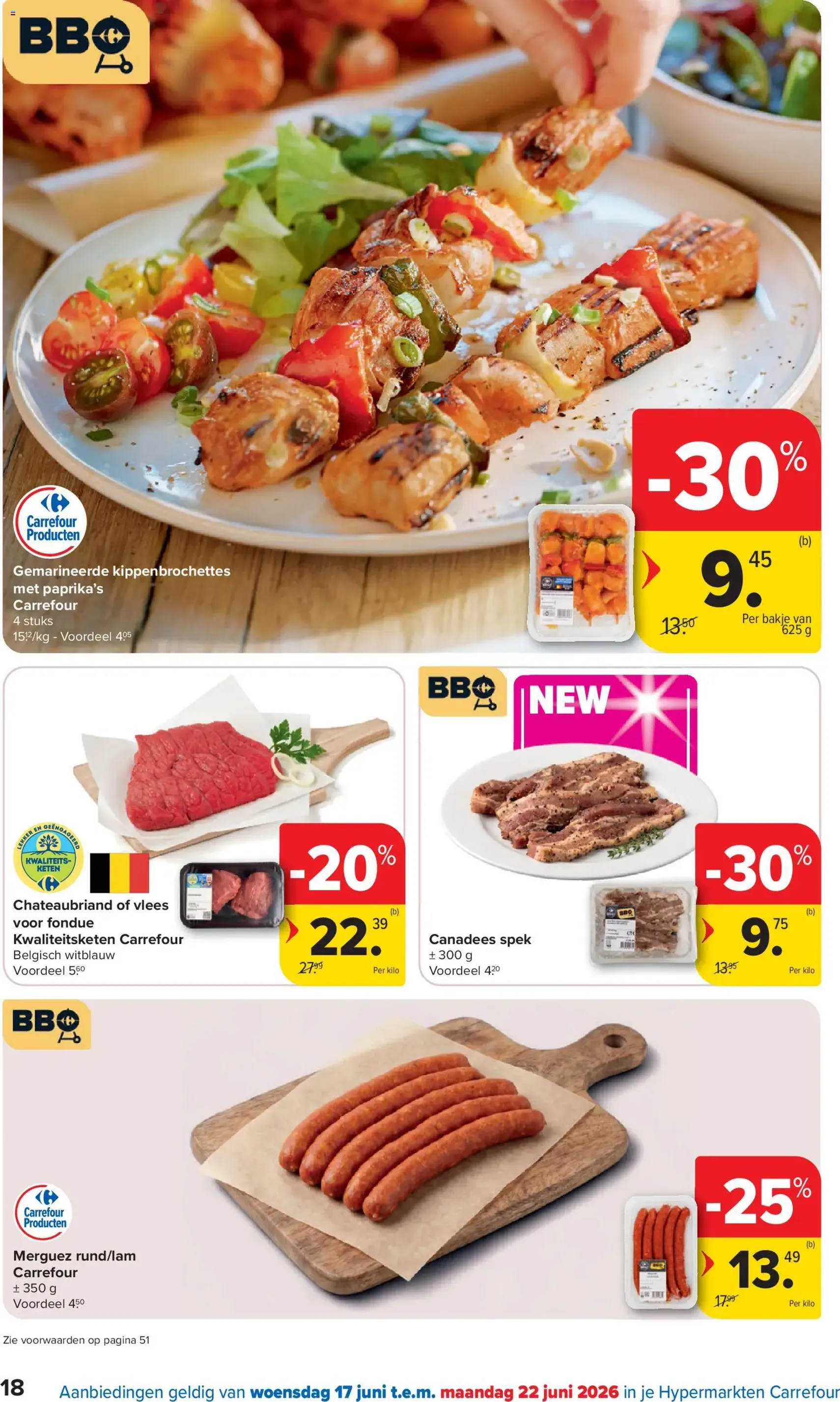 Carrefour Folder week 25 - geldige folder vanaf 17/06/2026 pagina 18 van 57