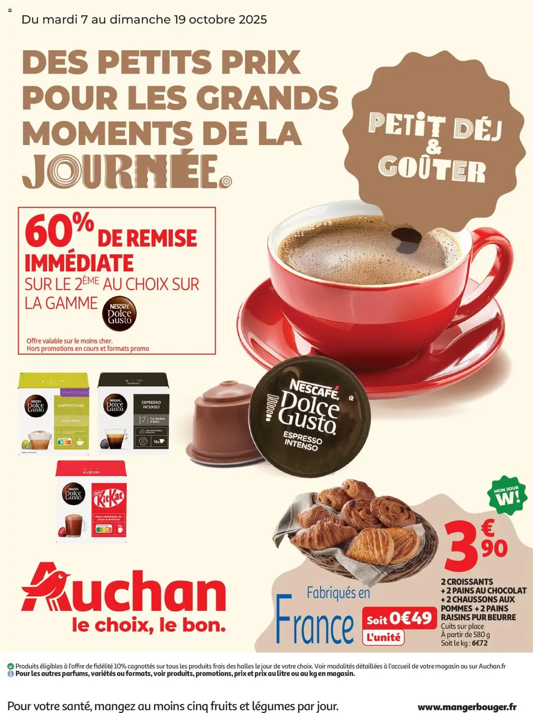 Auchan prospectus - brochure valable à partir du 07/10/2025, page 1 sur 66