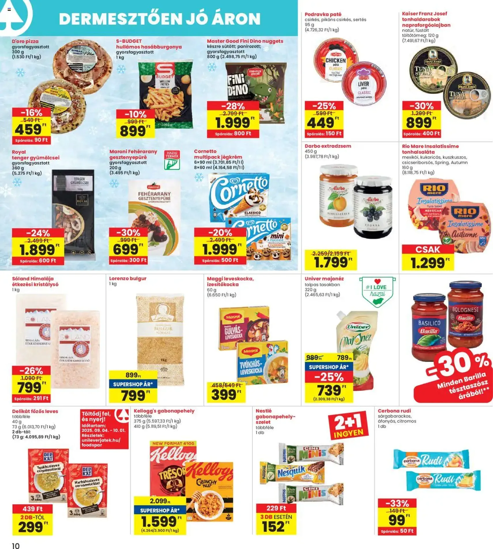 Interspar Akciós újság - 2025.09.25. érvényes szórólap 10 oldal 24 oldalból